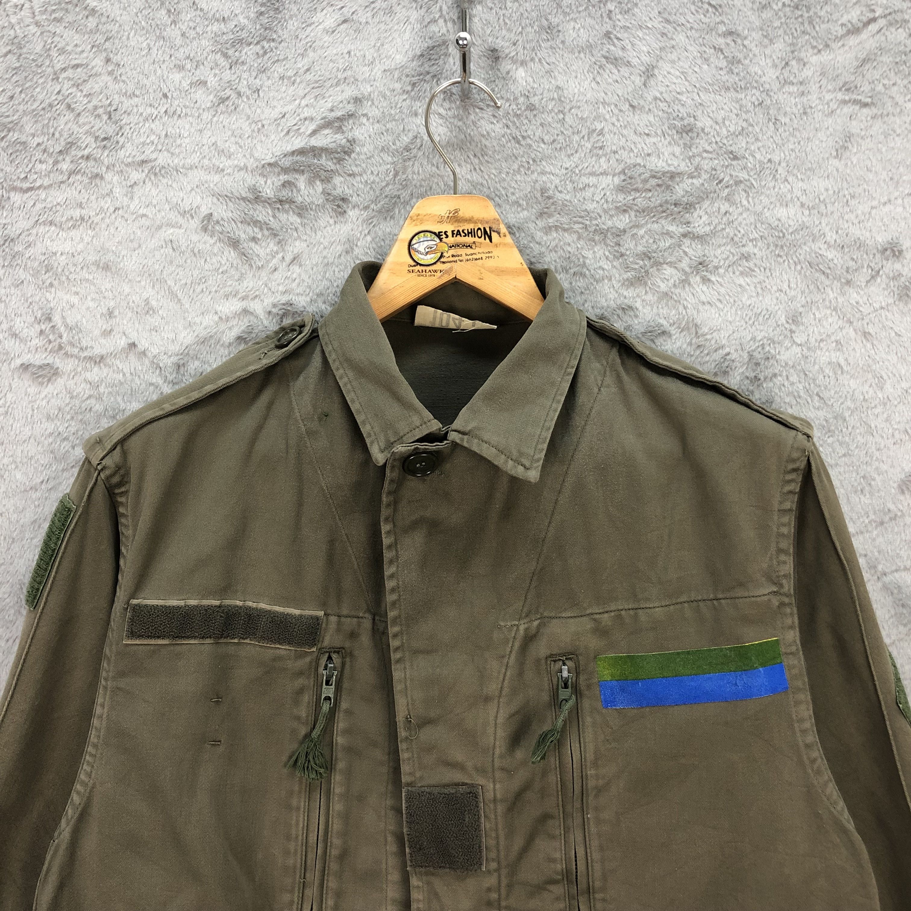 Vintage VINTAGE 84' SAPINOG UXEGNEY MILITARY CHORE JACKET #5909-213 Size US M / EU 48-50 / 2 - 2 Thumbnail