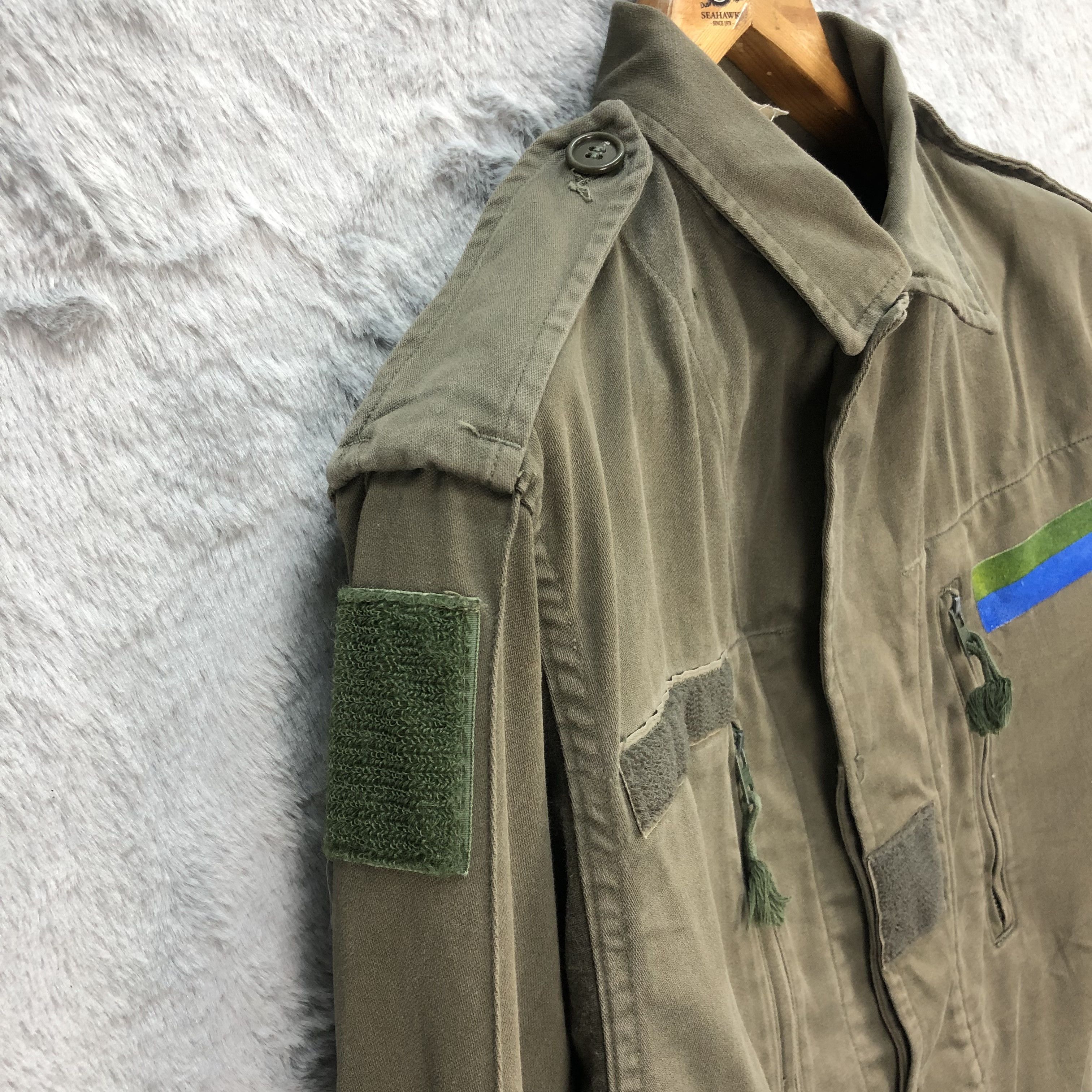 Vintage VINTAGE 84' SAPINOG UXEGNEY MILITARY CHORE JACKET #5909-213 Size US M / EU 48-50 / 2 - 7 Thumbnail