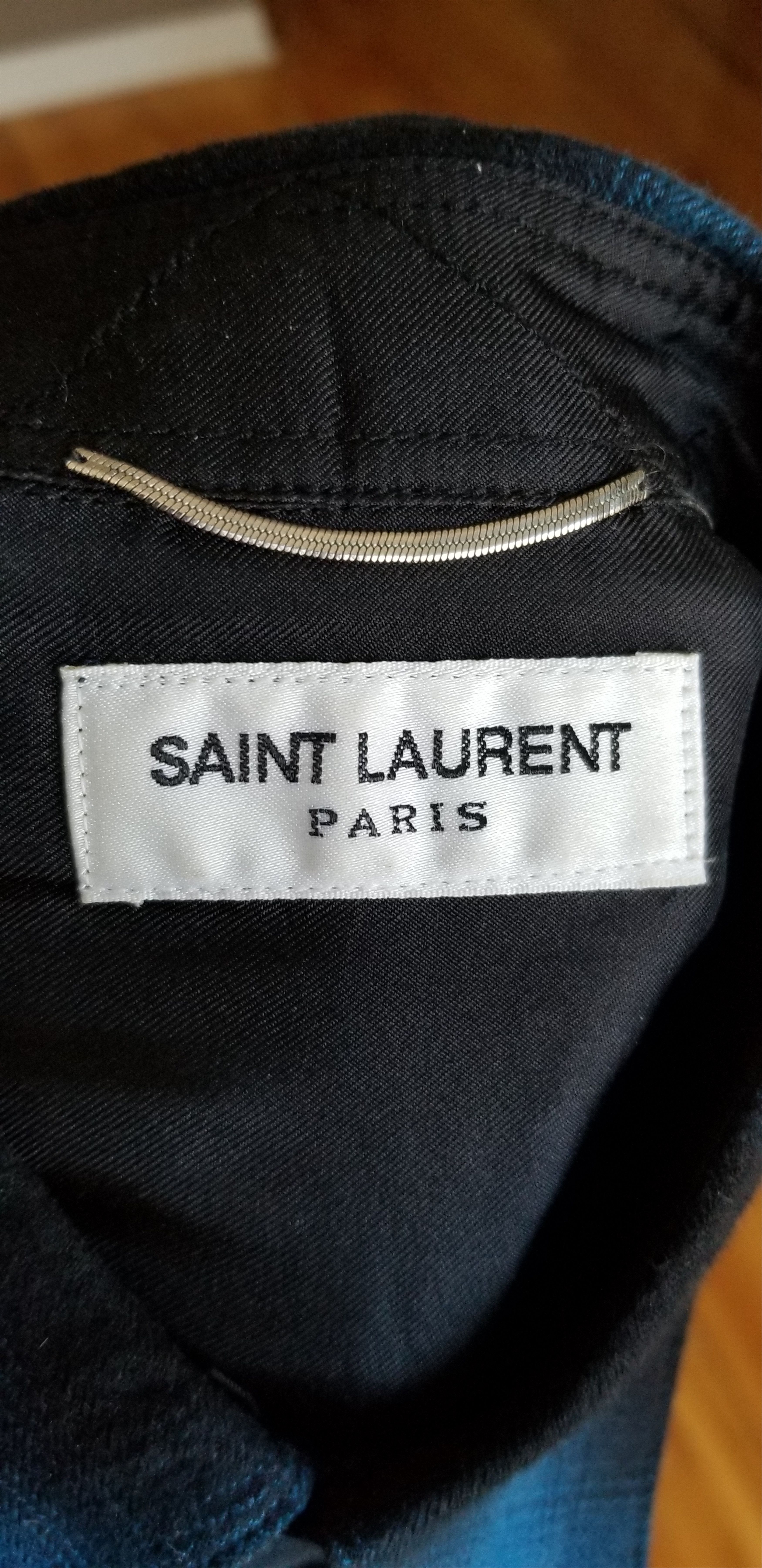 Saint Laurent Paris Saint Laurent Paris Shadow Shirt Size US M / EU 48-50 / 2 - 3 Thumbnail