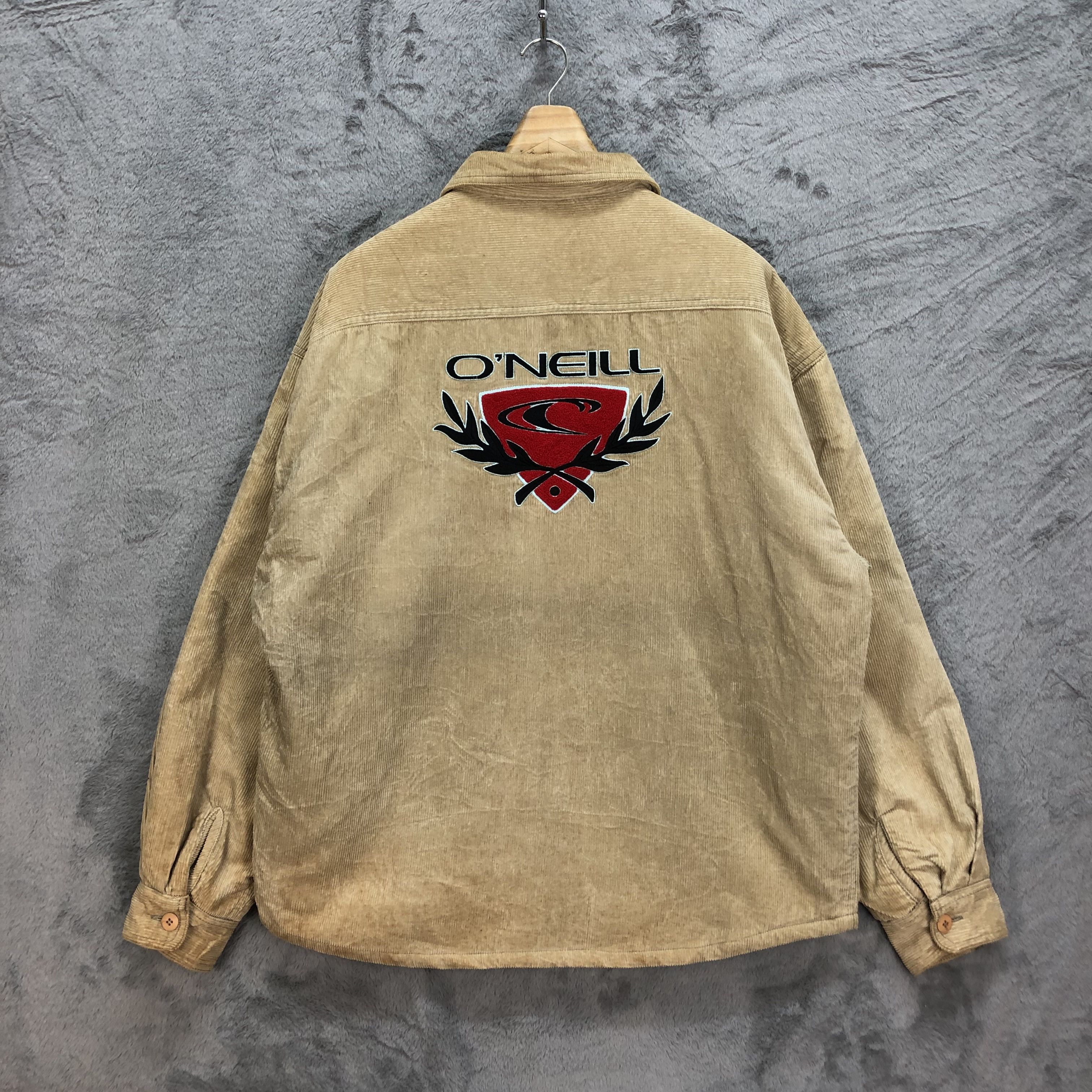 O'Neill VINTAGE ONEILL EMBROIDERD LOGO CORDUROY JACKET #6101-45 Size US L / EU 52-54 / 3 - 1 Thumbnail
