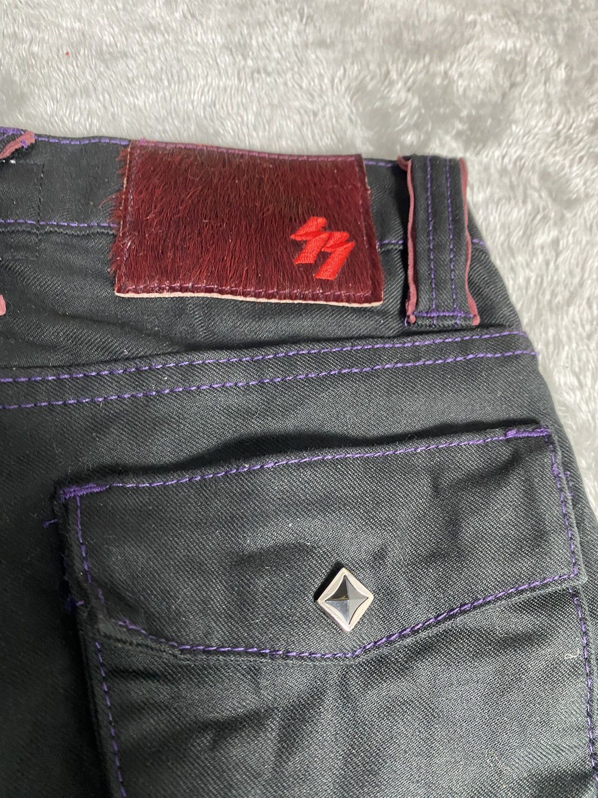 Hysteric Glamour Japanese Brand Skull Flight Stud Pants S0240 Size US 27 - 13 Thumbnail
