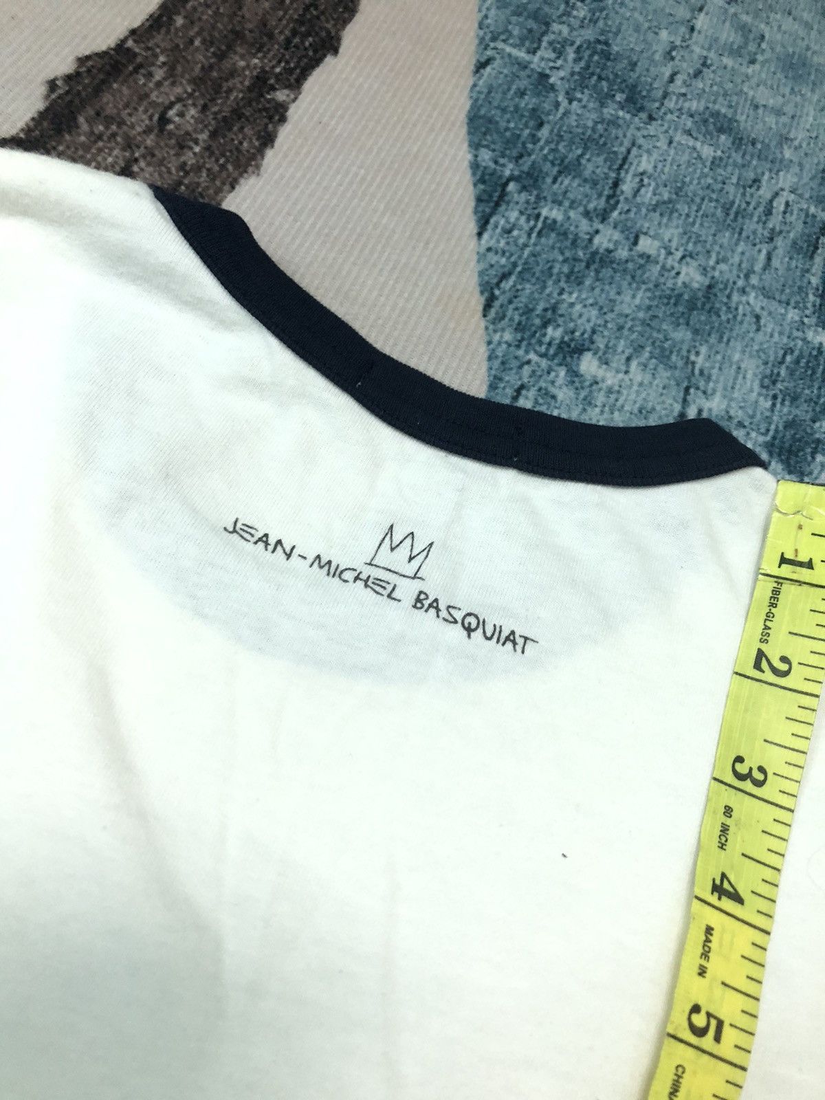 Jean-Michel Basquiat × Uniqlo VINTAGE JEAN-MICHEL BASQUIAT x UNIQLO POP ART RINGER SHIRT Size US S / EU 44-46 / 1 - 7 Thumbnail