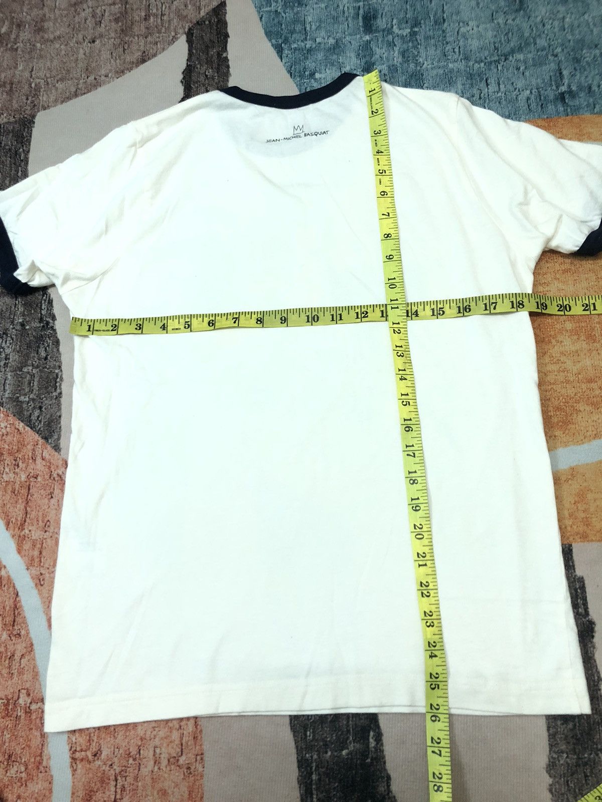 Jean-Michel Basquiat × Uniqlo VINTAGE JEAN-MICHEL BASQUIAT x UNIQLO POP ART RINGER SHIRT Size US S / EU 44-46 / 1 - 6 Thumbnail