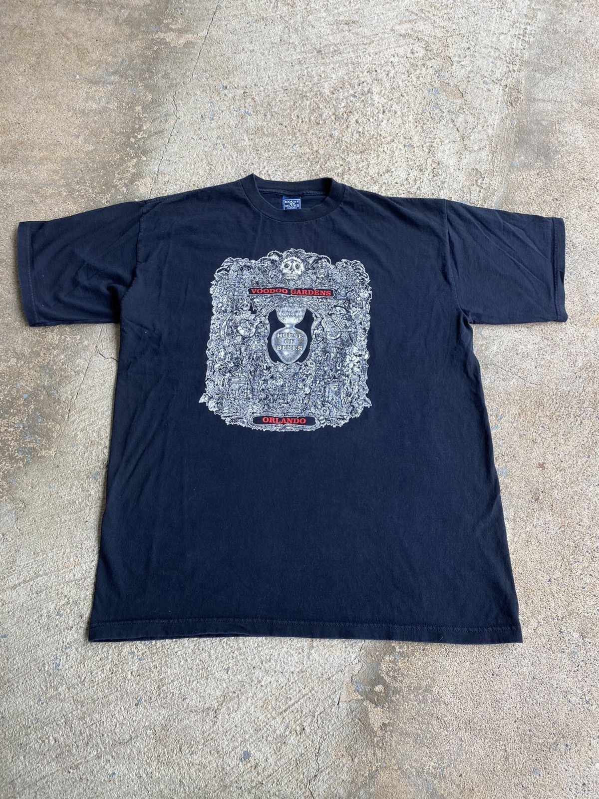 Vintage Vintage Y2K House Of Blues Voodoo Gardens Shirt Size US XL / EU 56 / 4 - 1 Thumbnail