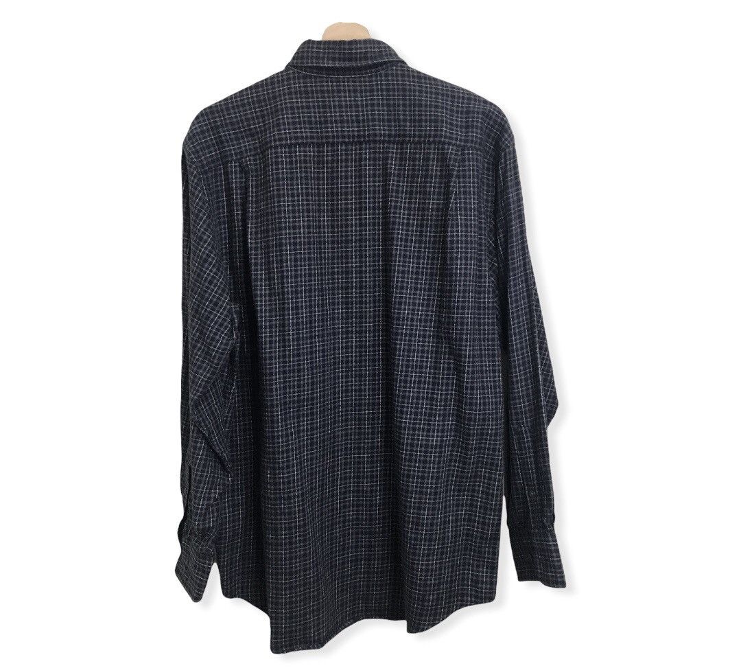 DKNY DKNY Plaid Tartan Flannel Shirt 👕 Size US L / EU 52-54 / 3 - 10 Thumbnail