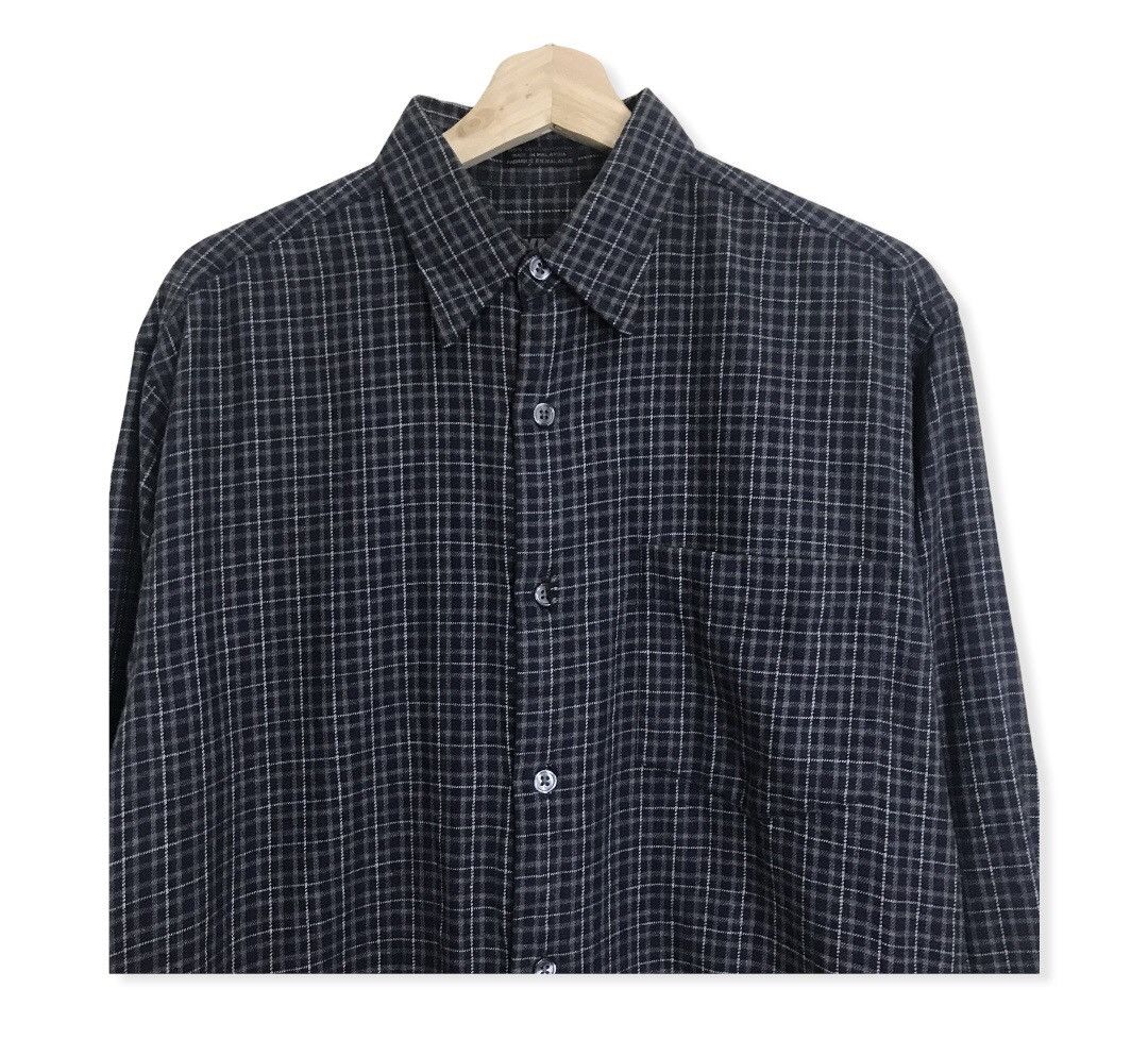 DKNY DKNY Plaid Tartan Flannel Shirt 👕 Size US L / EU 52-54 / 3 - 2 Thumbnail