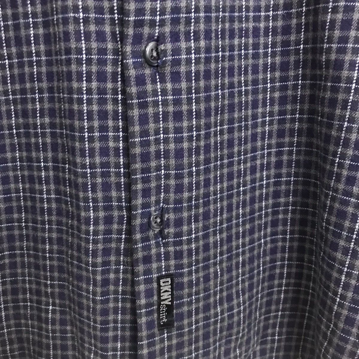 DKNY DKNY Plaid Tartan Flannel Shirt 👕 Size US L / EU 52-54 / 3 - 5 Thumbnail