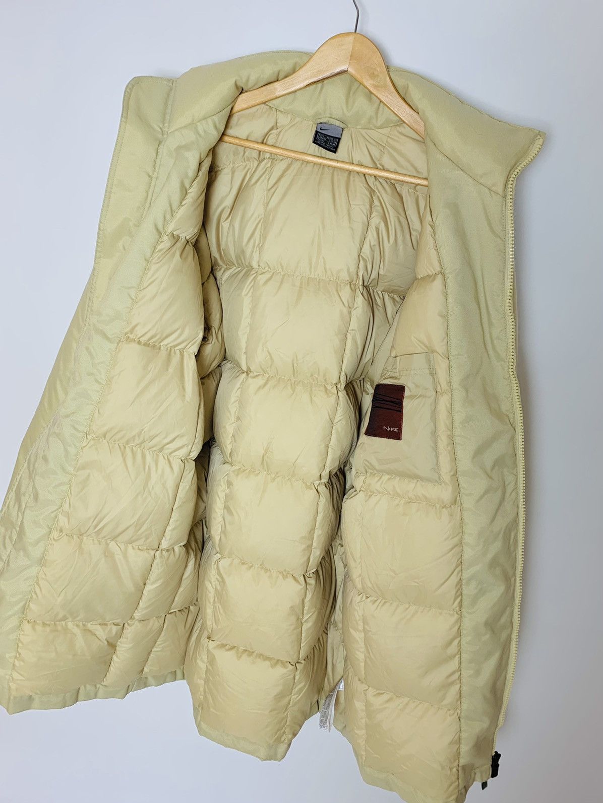 Nike × Vintage Vintage y2k Nike Nylon Down Parka Jacket L Size US L / EU 52-54 / 3 - 2 Thumbnail