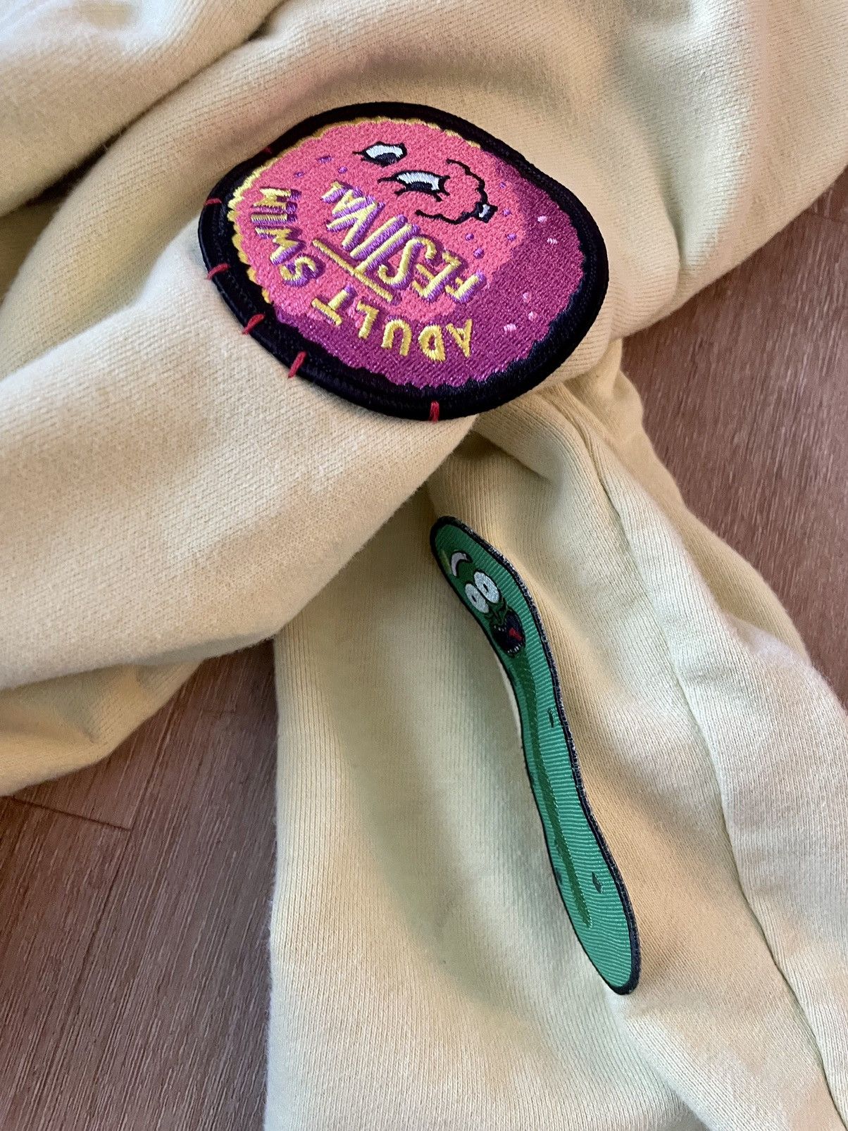 Diadora Rick & Morty x Diadora Portrait Terrycloth Custom Patch Hood Size US L / EU 52-54 / 3 - 14 Thumbnail