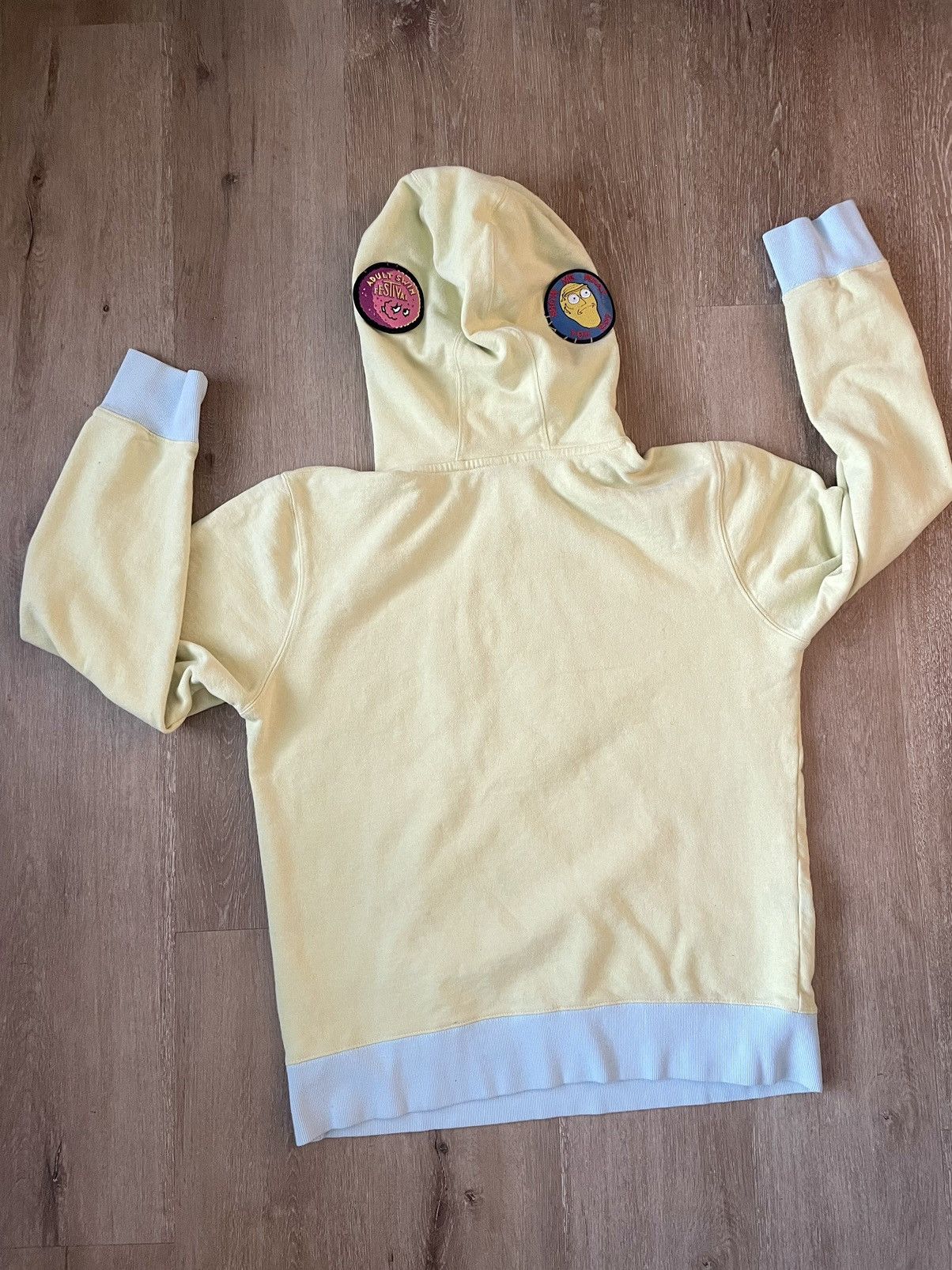 Diadora Rick & Morty x Diadora Portrait Terrycloth Custom Patch Hood Size US L / EU 52-54 / 3 - 13 Thumbnail
