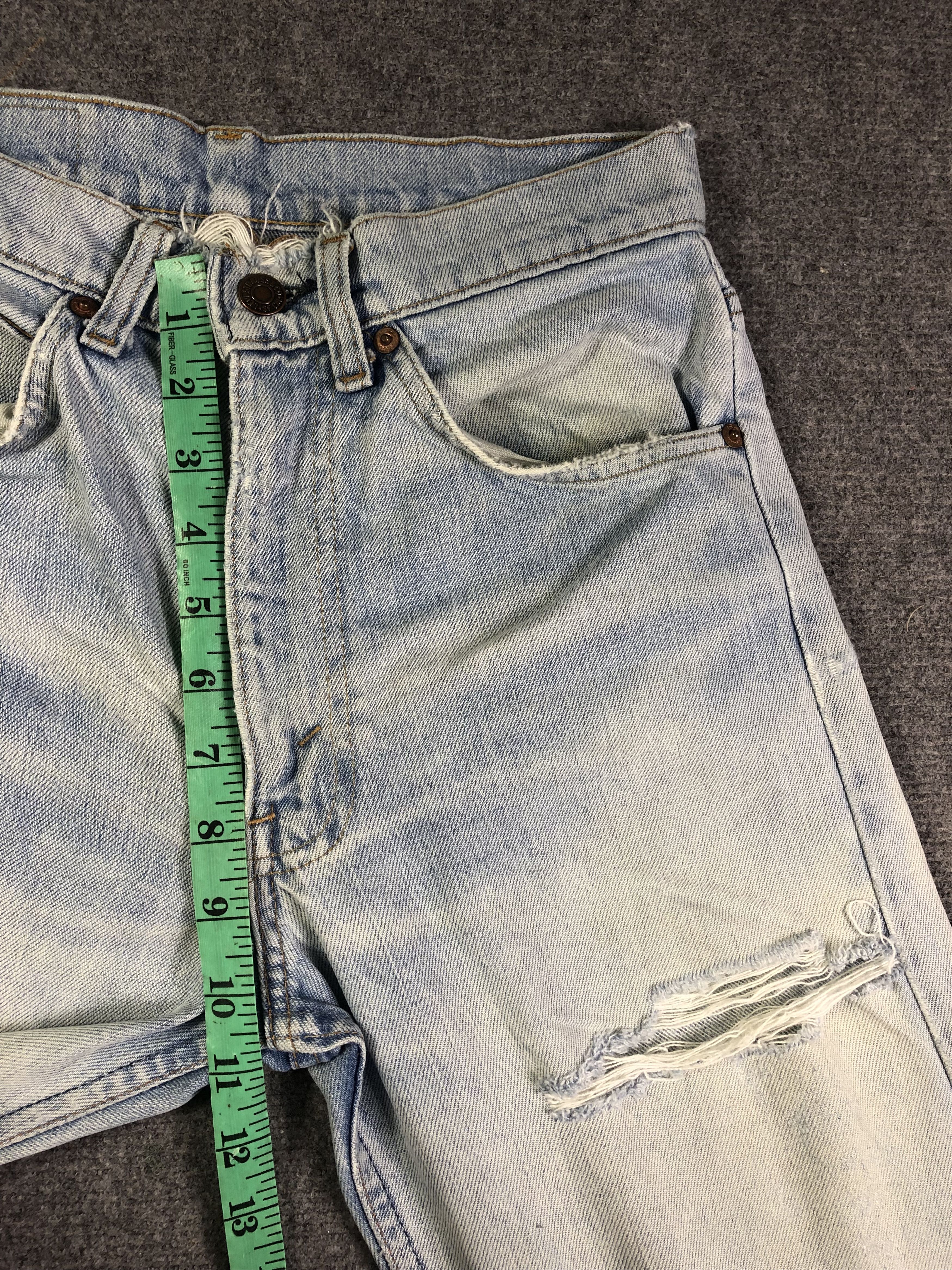 Levi's Light Blue Vintage Levis 505 Orange Tag 28x27.5 Size US 28 / EU 44 - 9 Thumbnail