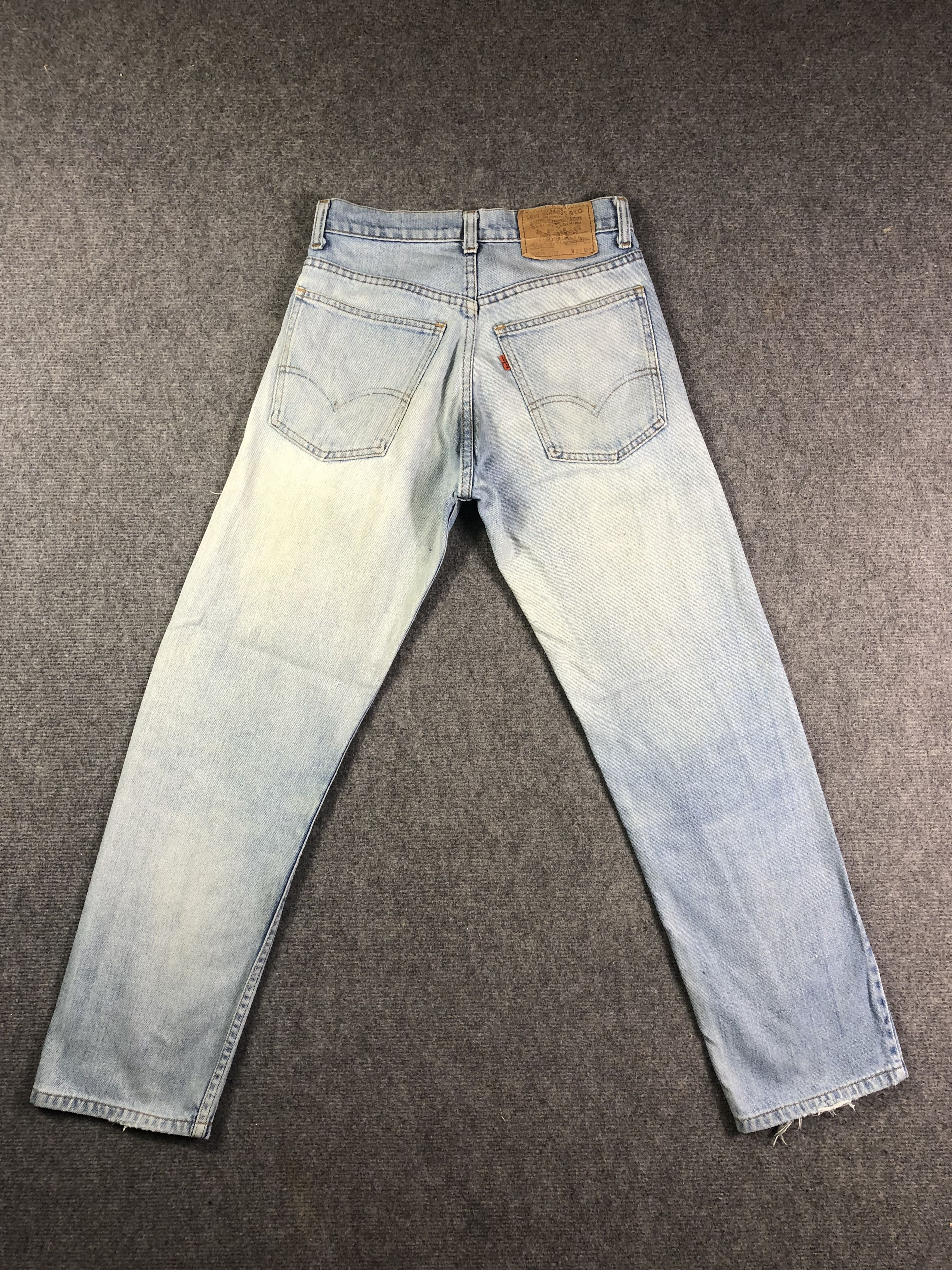 Levi's Light Blue Vintage Levis 505 Orange Tag 28x27.5 Size US 28 / EU 44 - 14 Thumbnail