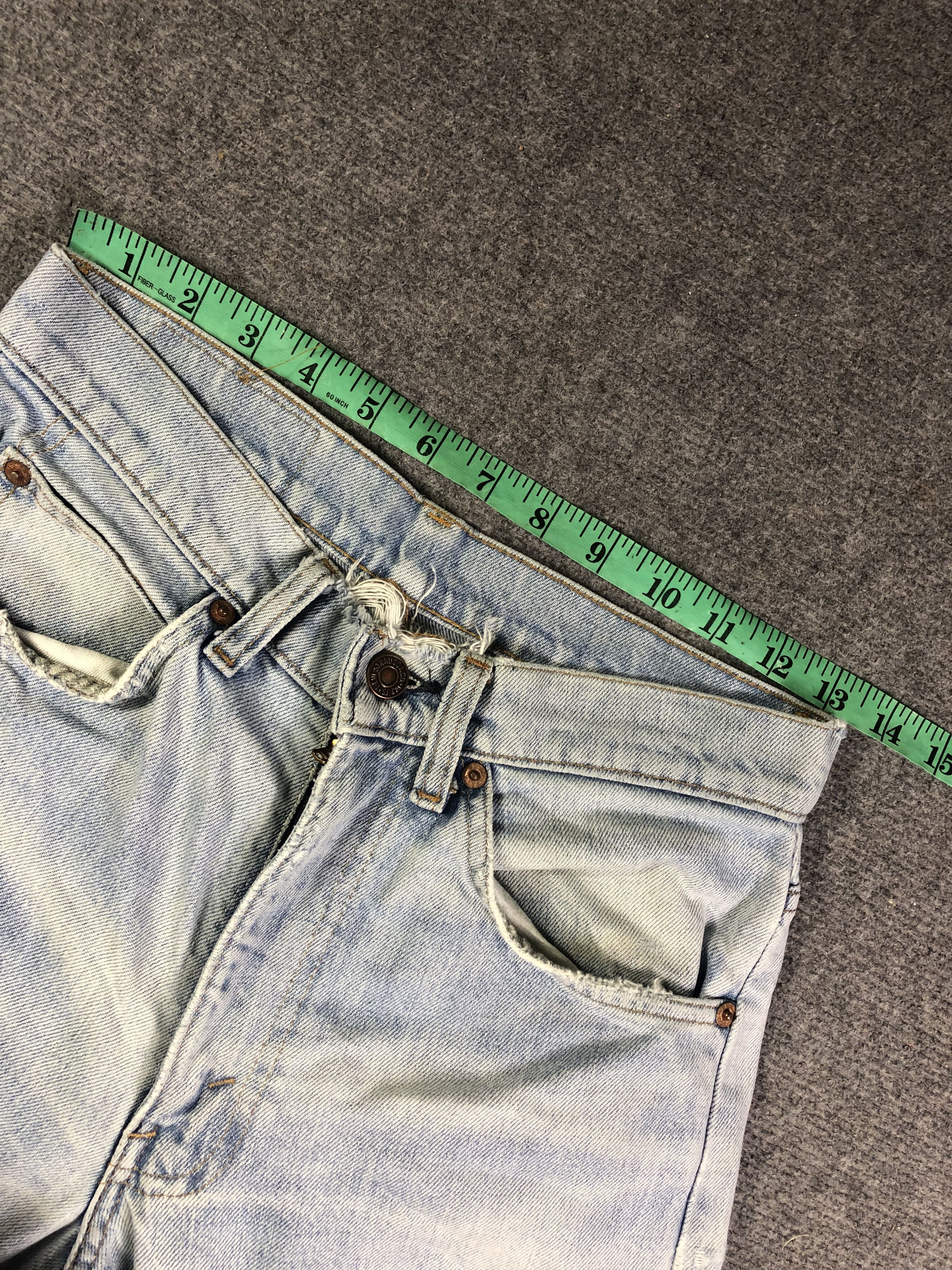 Levi's Light Blue Vintage Levis 505 Orange Tag 28x27.5 Size US 28 / EU 44 - 8 Thumbnail