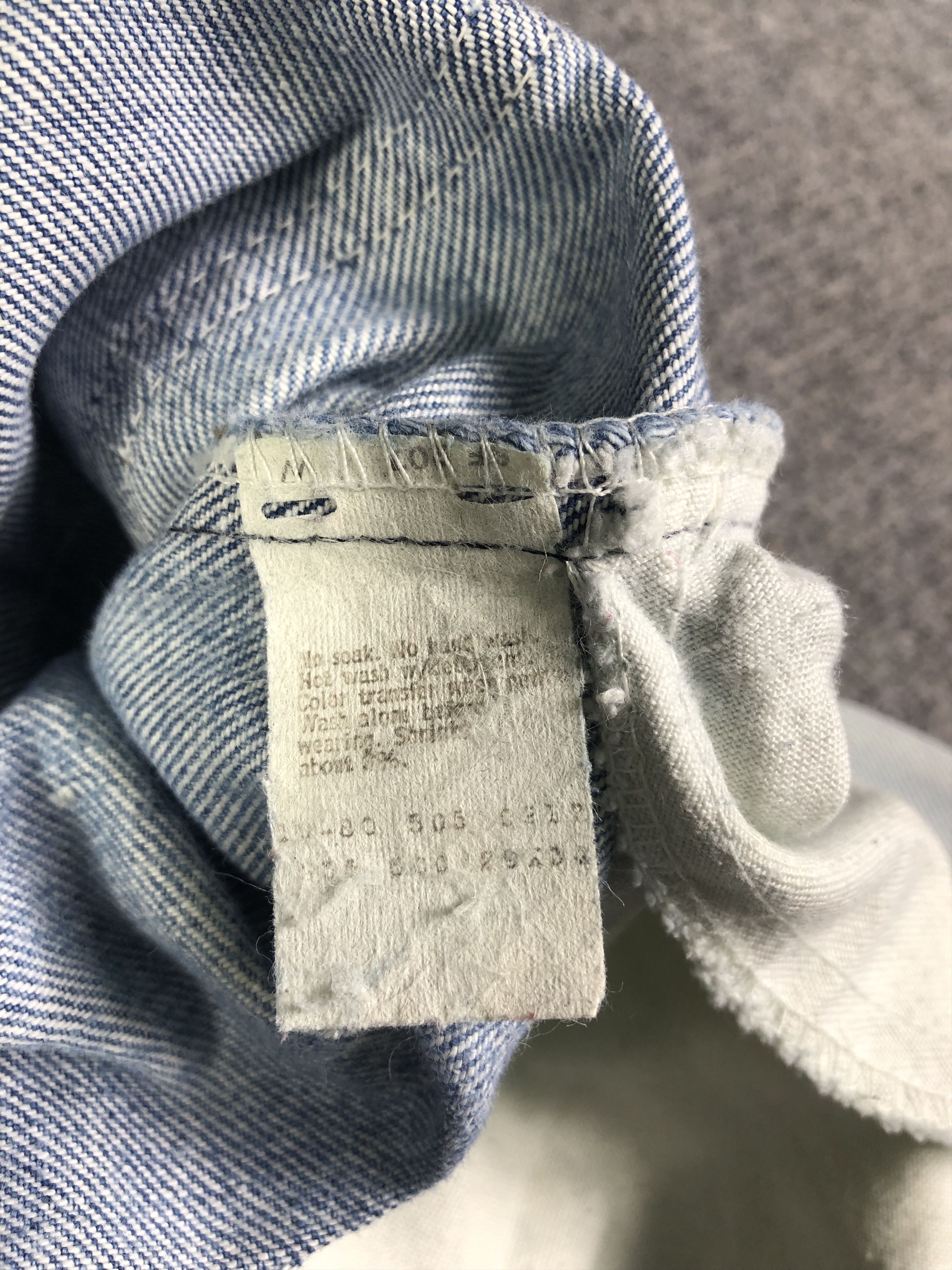 Levi's Light Blue Vintage Levis 505 Orange Tag 28x27.5 Size US 28 / EU 44 - 5 Thumbnail