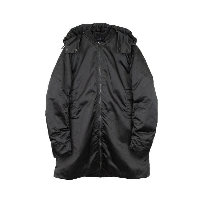 Acne Studios Acne Studios Lexi Ruched Satin Bomber Jacket Black Size XS / US 0-2 / IT 36-38 - 3 Thumbnail