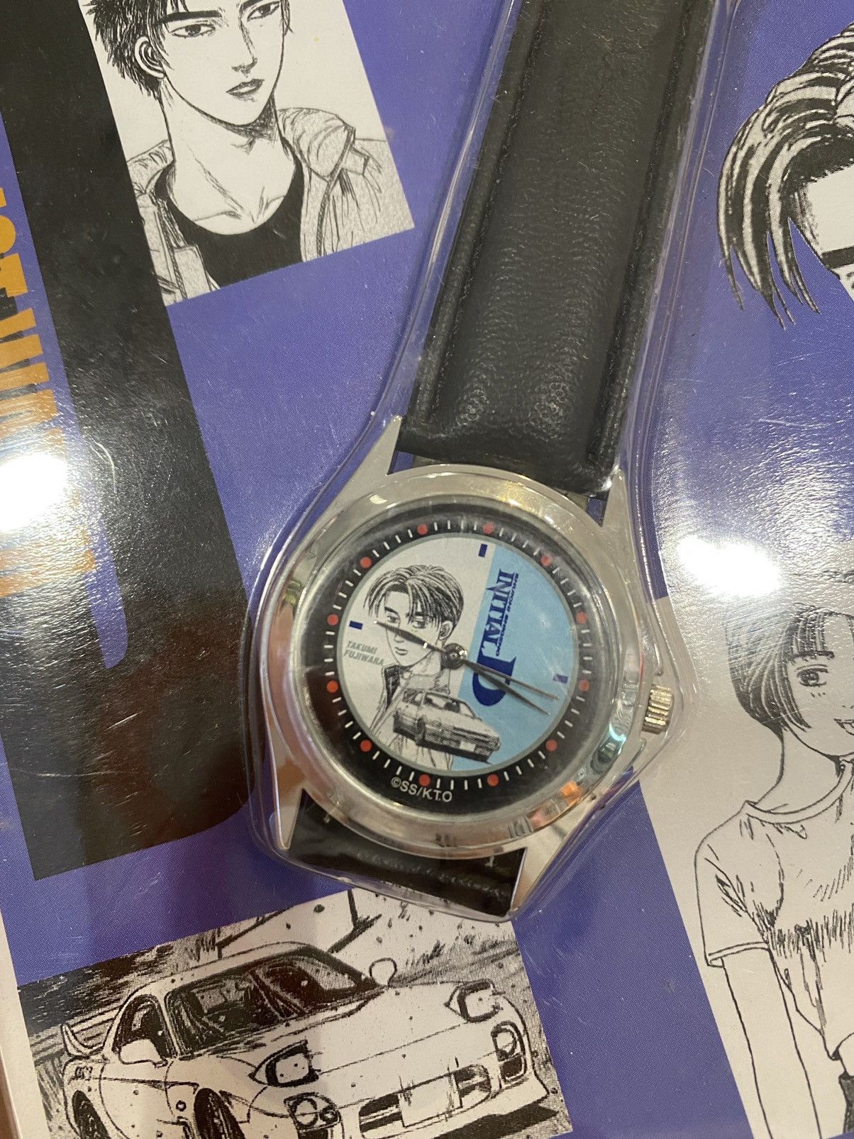 Other Vintage Initial D Watch Banpresto Ae86 Rare Anime Manga 2000 Size ONE SIZE - 2 Thumbnail