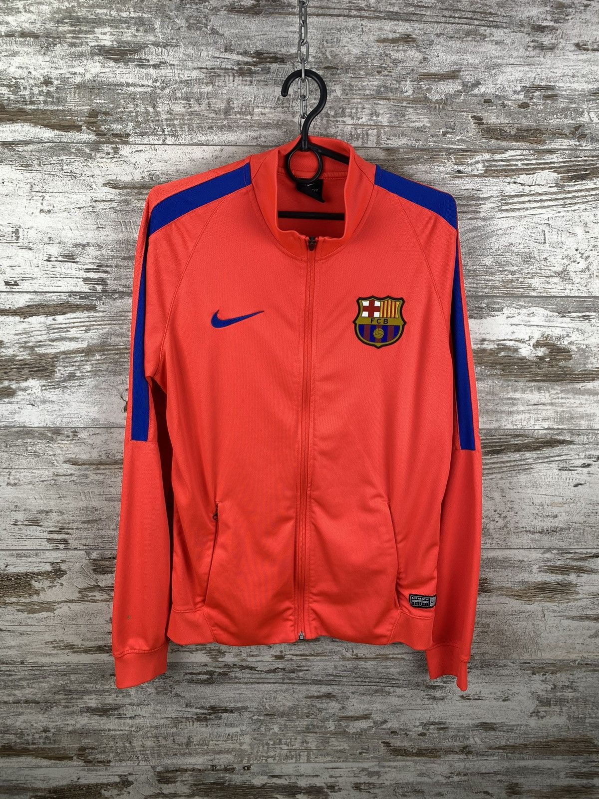 Nike Mens Vintage Nike FC Barcelona Track Jacket Olympic y2k rare Size US M / EU 48-50 / 2 - 1 Thumbnail