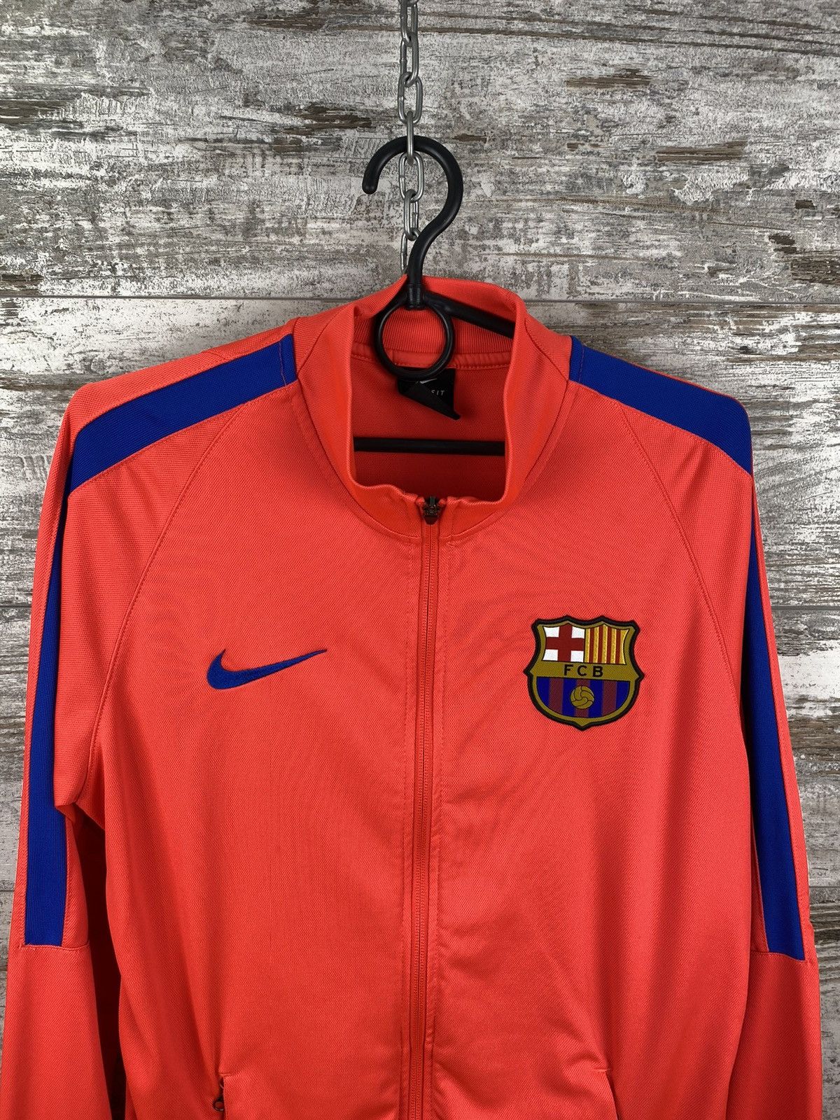 Nike Mens Vintage Nike FC Barcelona Track Jacket Olympic y2k rare Size US M / EU 48-50 / 2 - 2 Thumbnail