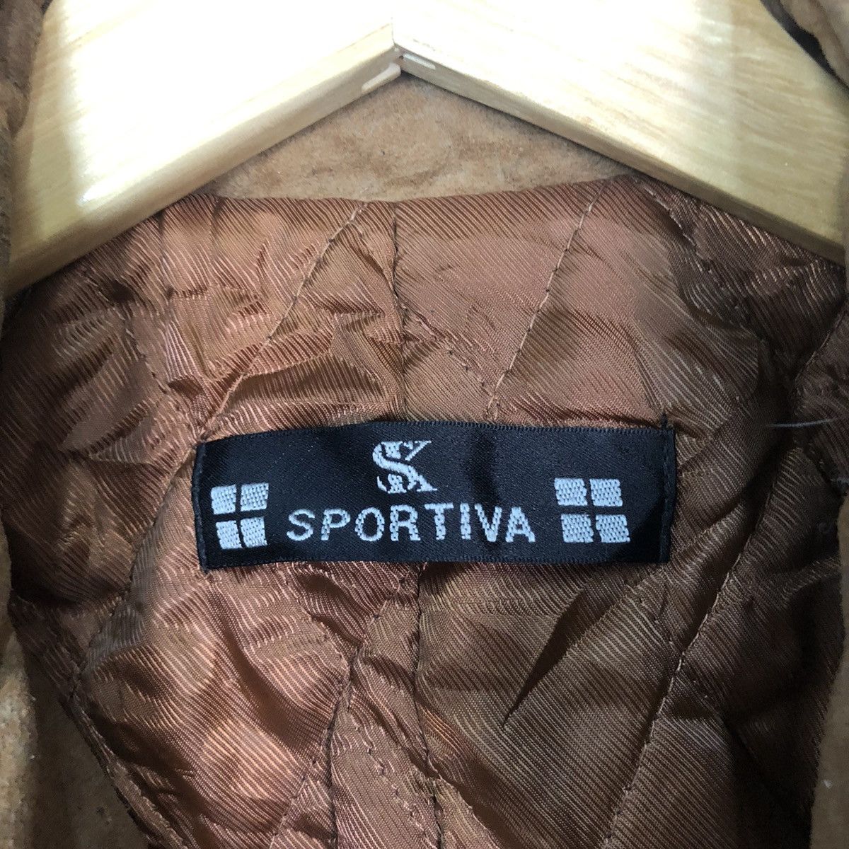 Vintage Sportiva Brown Vest Leather #7093 Size US S / EU 44-46 / 1 - 8 Thumbnail