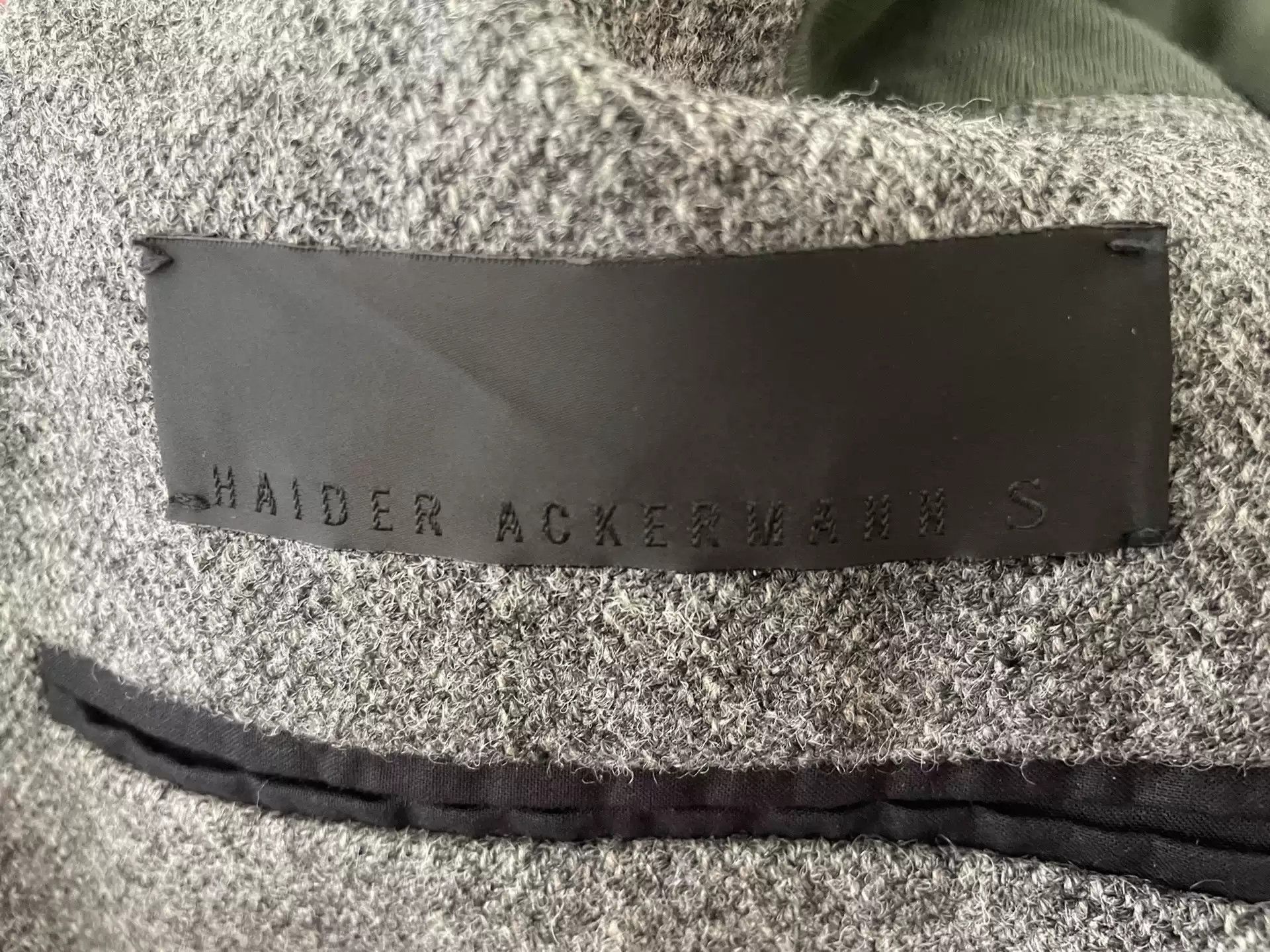 Haider Ackermann Haider Ackermann14Fw Woolen blazer size s Size US S / EU 44-46 / 1 - 5 Thumbnail