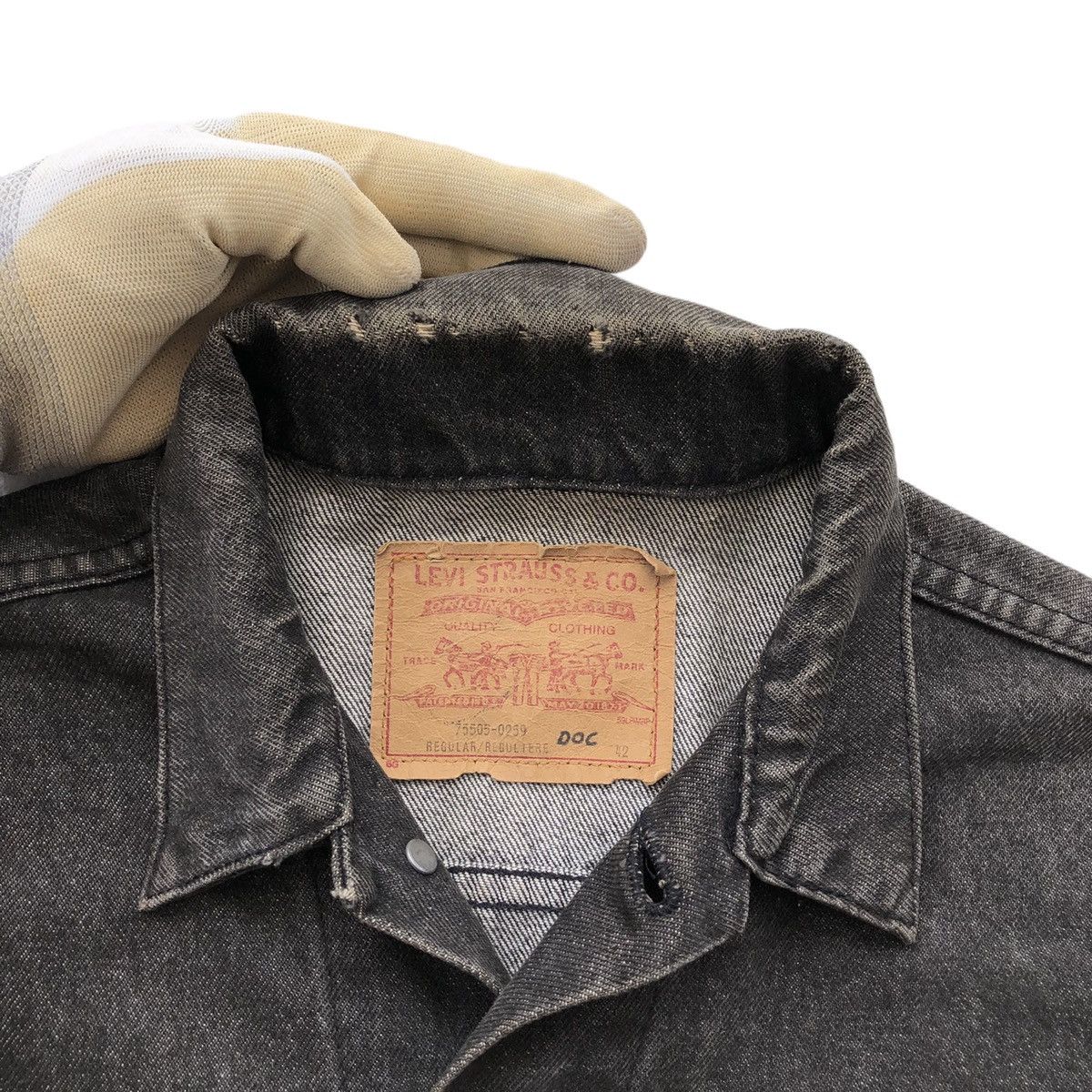 Levi's Vintage Levi's 80's Denim Trucker Jacket Size US M / EU 48-50 / 2 - 12 Thumbnail