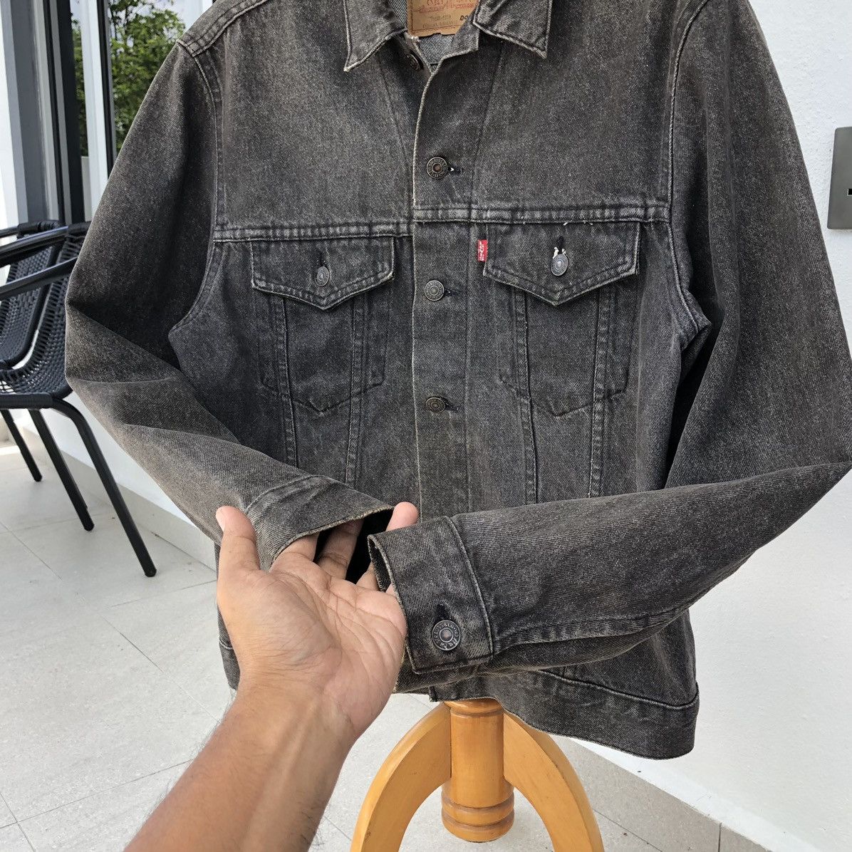 Levi's Vintage Levi's 80's Denim Trucker Jacket Size US M / EU 48-50 / 2 - 5 Thumbnail