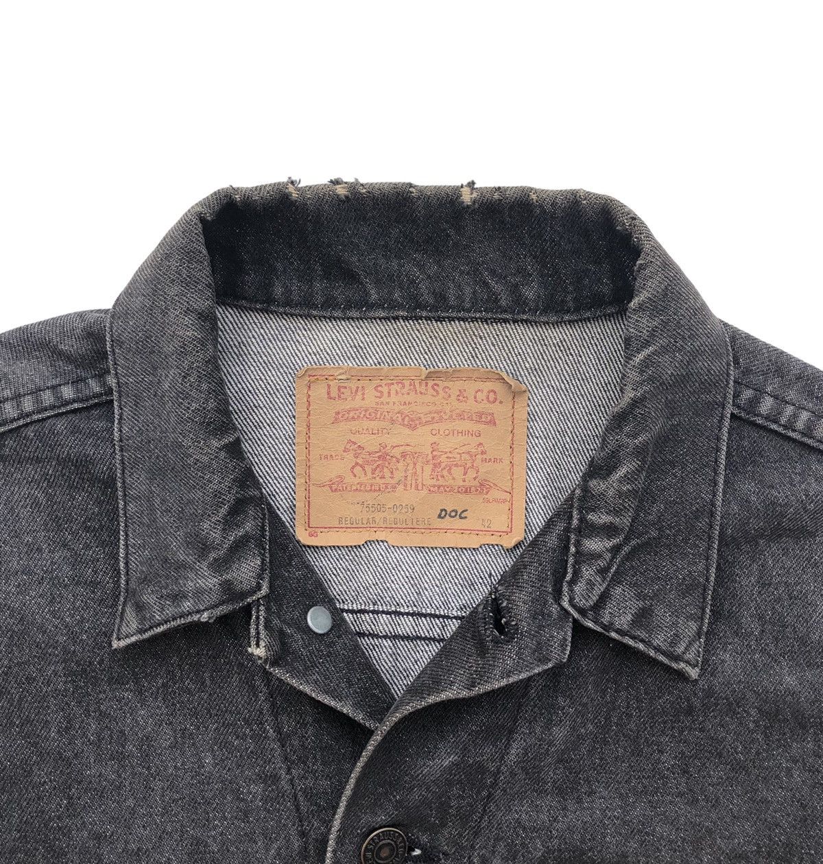 Levi's Vintage Levi's 80's Denim Trucker Jacket Size US M / EU 48-50 / 2 - 11 Thumbnail