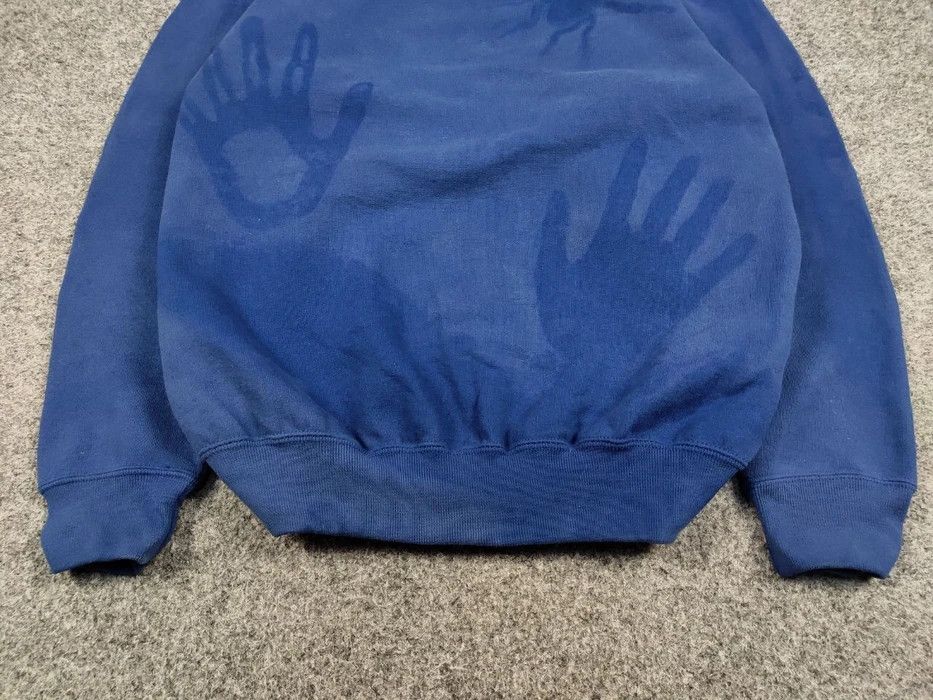 Russell Athletic 🕷 Vintage 90's Russell Sun Faded Boxy Crewneck Sweatshirt Size US XL / EU 56 / 4 - 4 Thumbnail