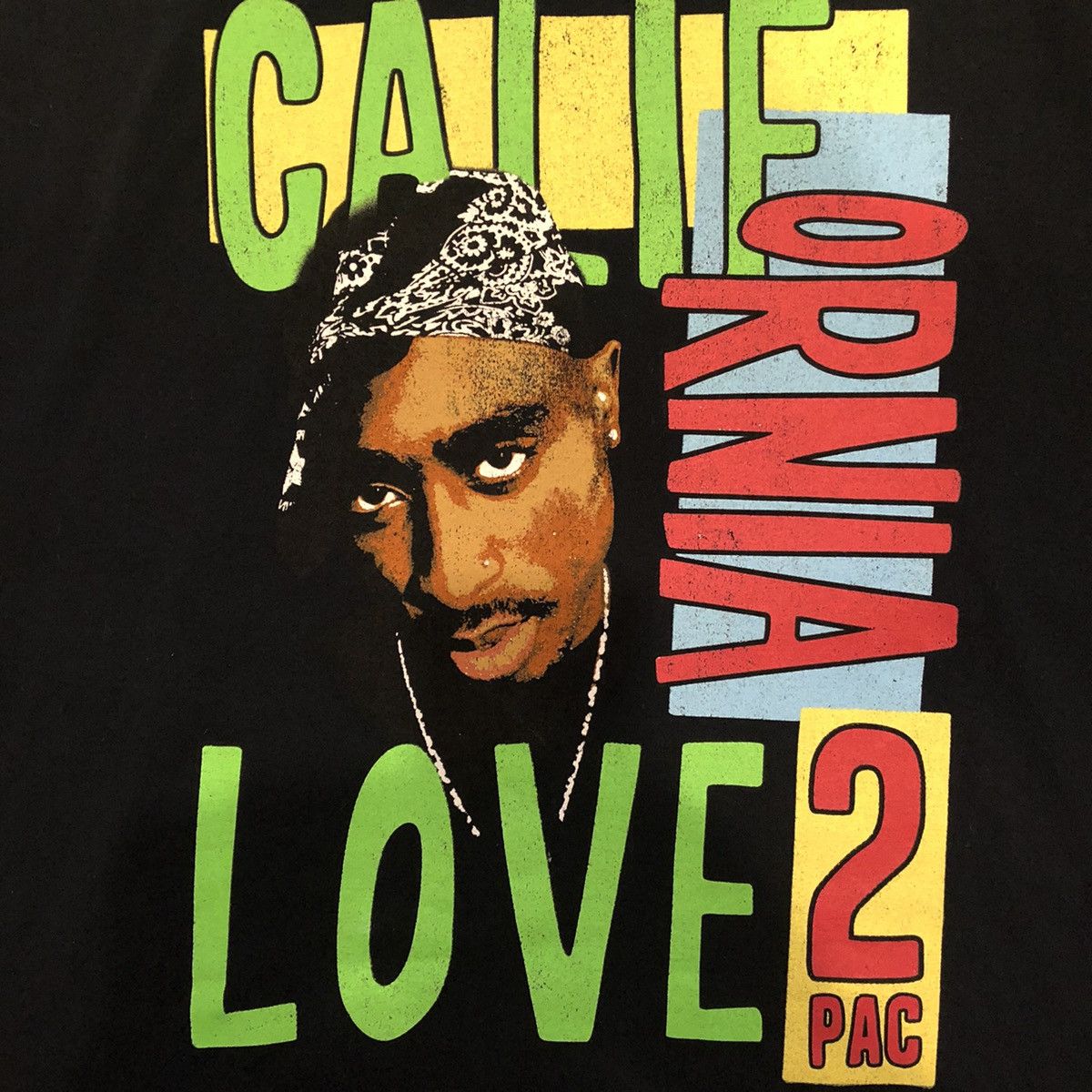 Rap Tees Tupac Shakur T Shirt 2Pac California Love Graphic Rap Tee Size US XXL / EU 58 / 5 - 2 Thumbnail