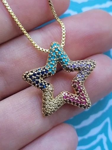 Jewelry Star Pendant Necklace Size ONE SIZE - 4 Thumbnail
