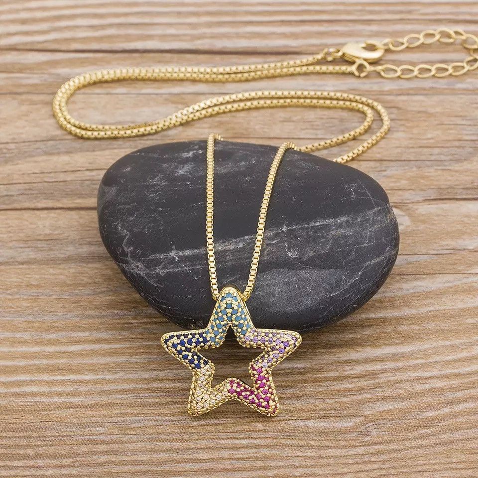 Jewelry Star Pendant Necklace Size ONE SIZE - 2 Thumbnail