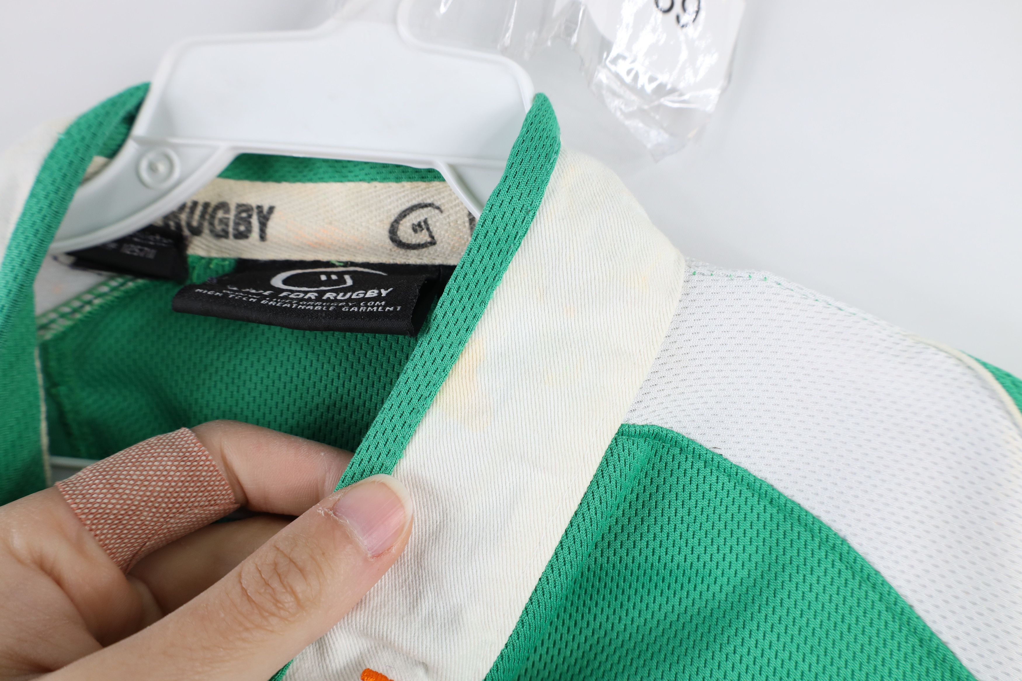 Vintage Vintage IRFU Ireland Rugby Short Sleeve Jersey Shirt Green Size US M / EU 48-50 / 2 - 6 Thumbnail