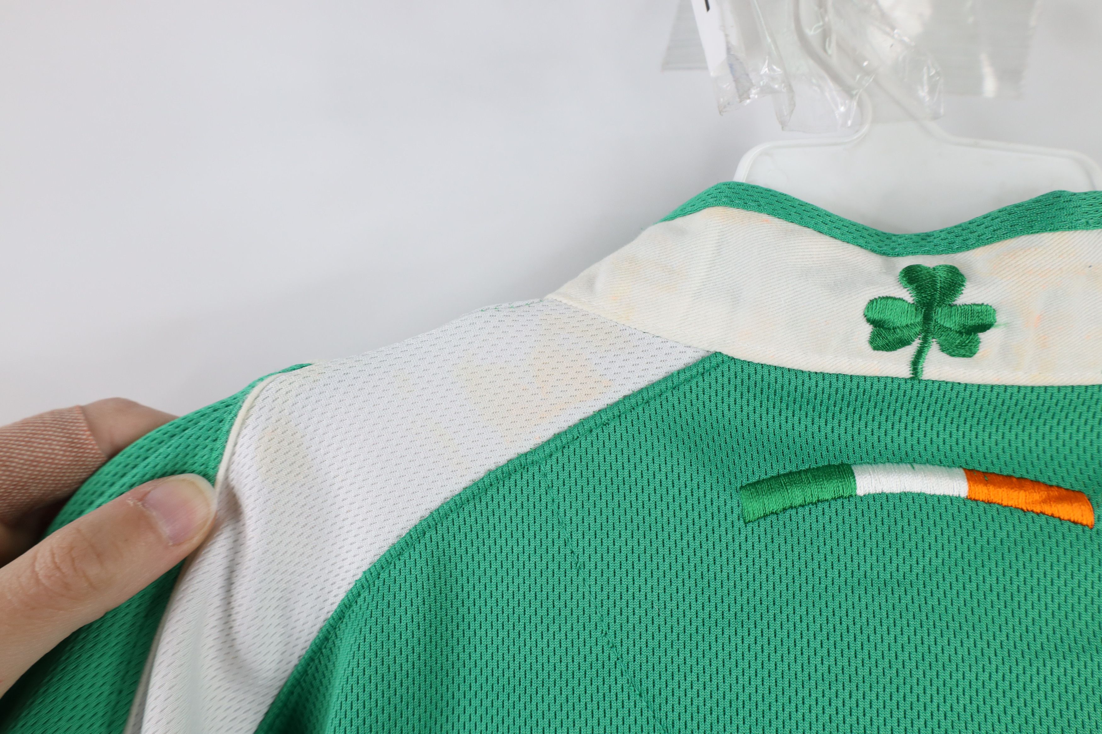 Vintage Vintage IRFU Ireland Rugby Short Sleeve Jersey Shirt Green Size US M / EU 48-50 / 2 - 11 Thumbnail