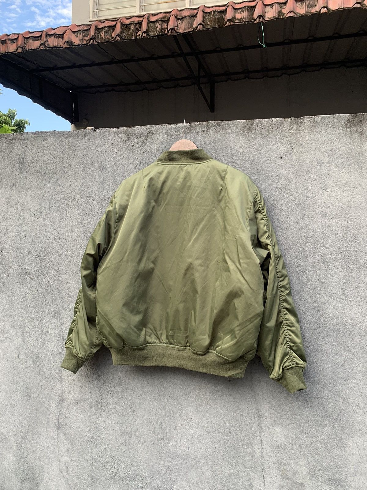Vintage 🪖VINTAGE BLUE IMPULSE MILITARY Baggy Bomber Jacket Size US L / EU 52-54 / 3 - 10 Thumbnail