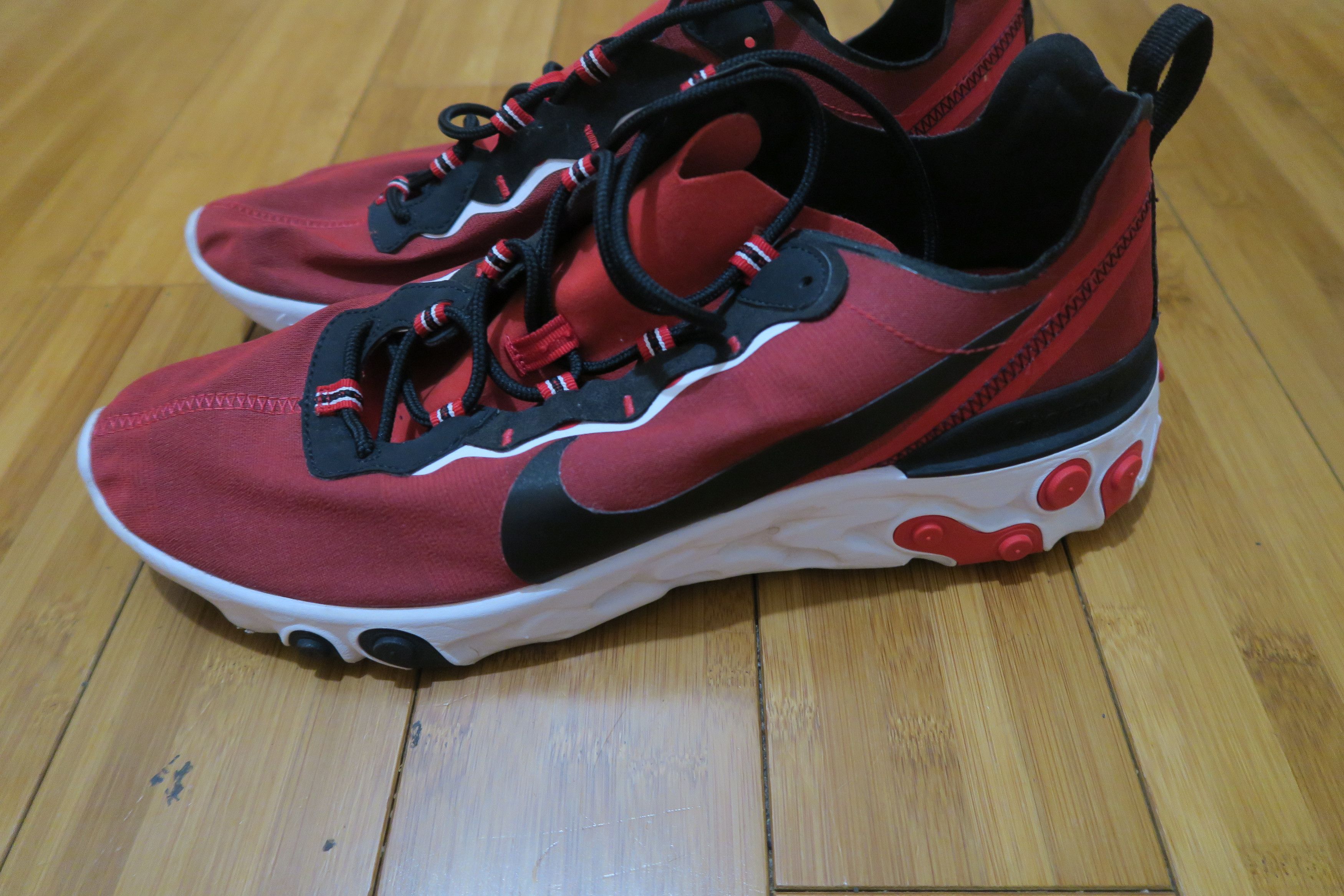 Nike React Element 55 CK4884-600 Atlanta Falcons NFL (Read)