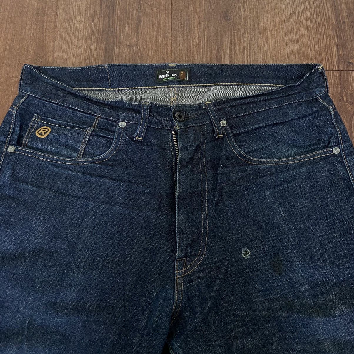 Bape bape jeans / vintage / selvedge / camo Size US 34 / EU 50 - 4 Thumbnail