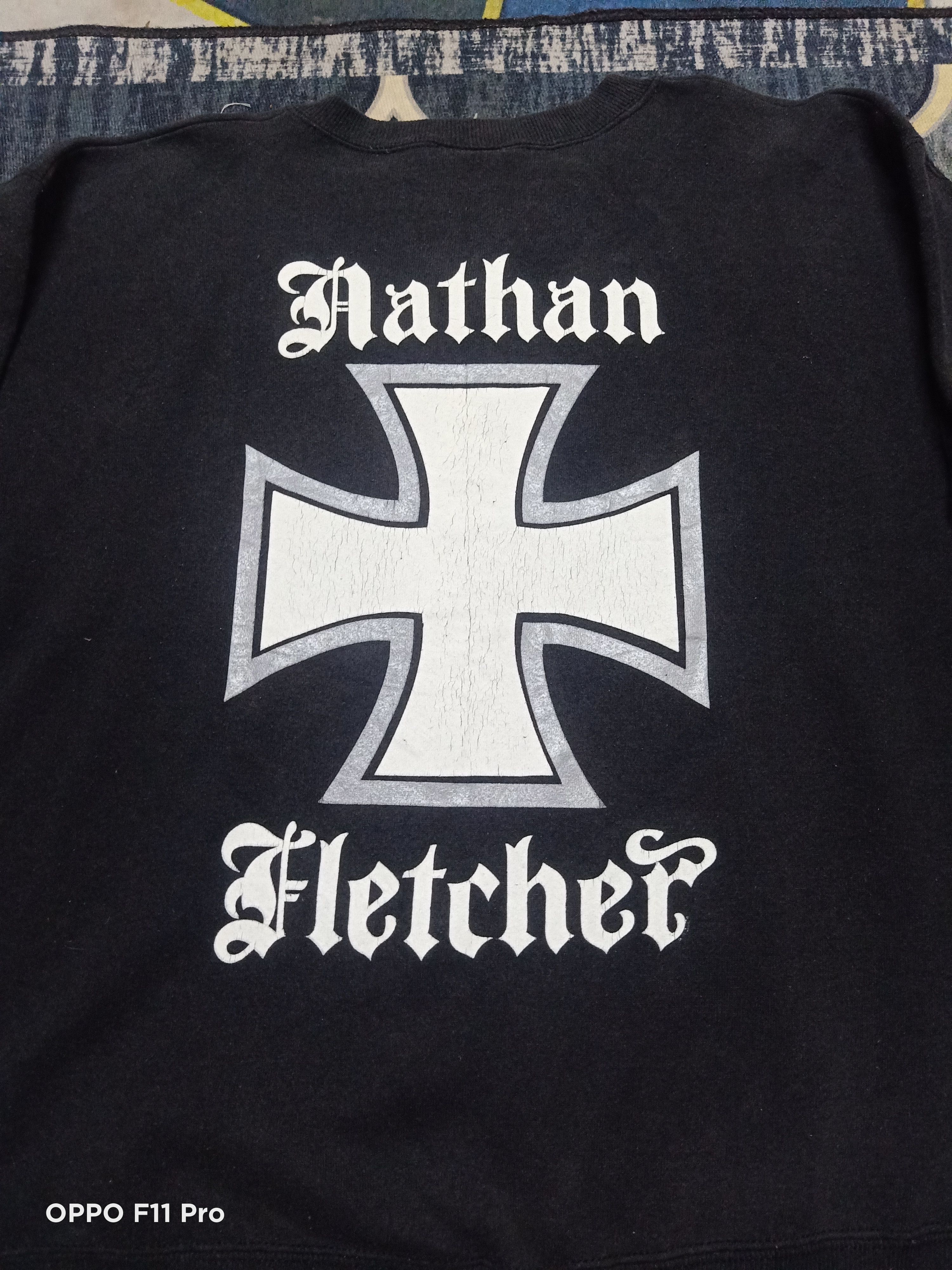 Other Vtg 90s Nathan Fletcher Surfers Jumper Size US L / EU 52-54 / 3 - 2 Thumbnail