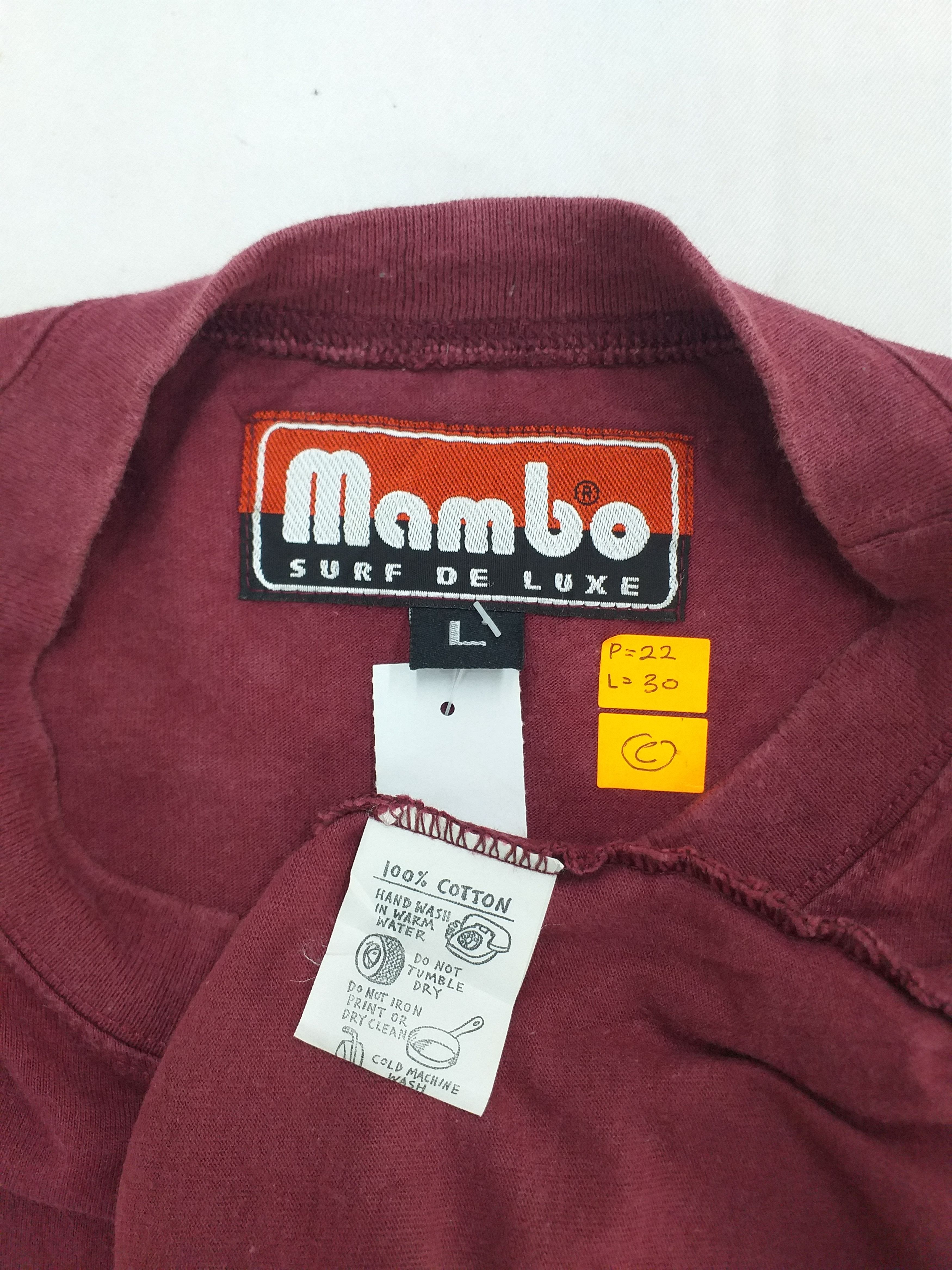 Mambo Vintage Mambo Large Long Sleeve Tee Shirt -C100 Size US L / EU 52-54 / 3 - 4 Thumbnail