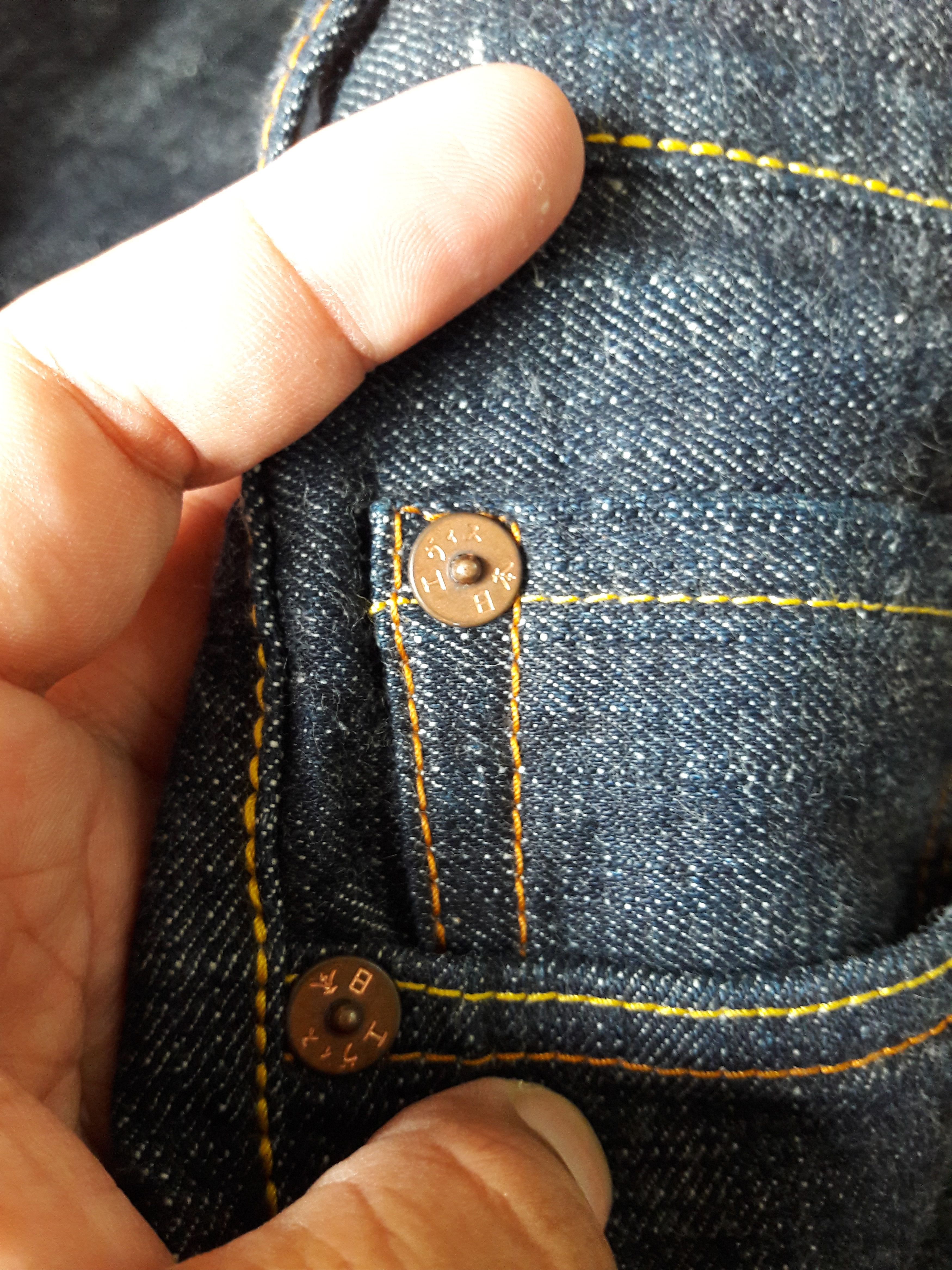 Evisu Evisu Daicock smile pocket Lot0070 X Calvin Leong by Yamane Size US 34 / EU 50 - 19 Thumbnail