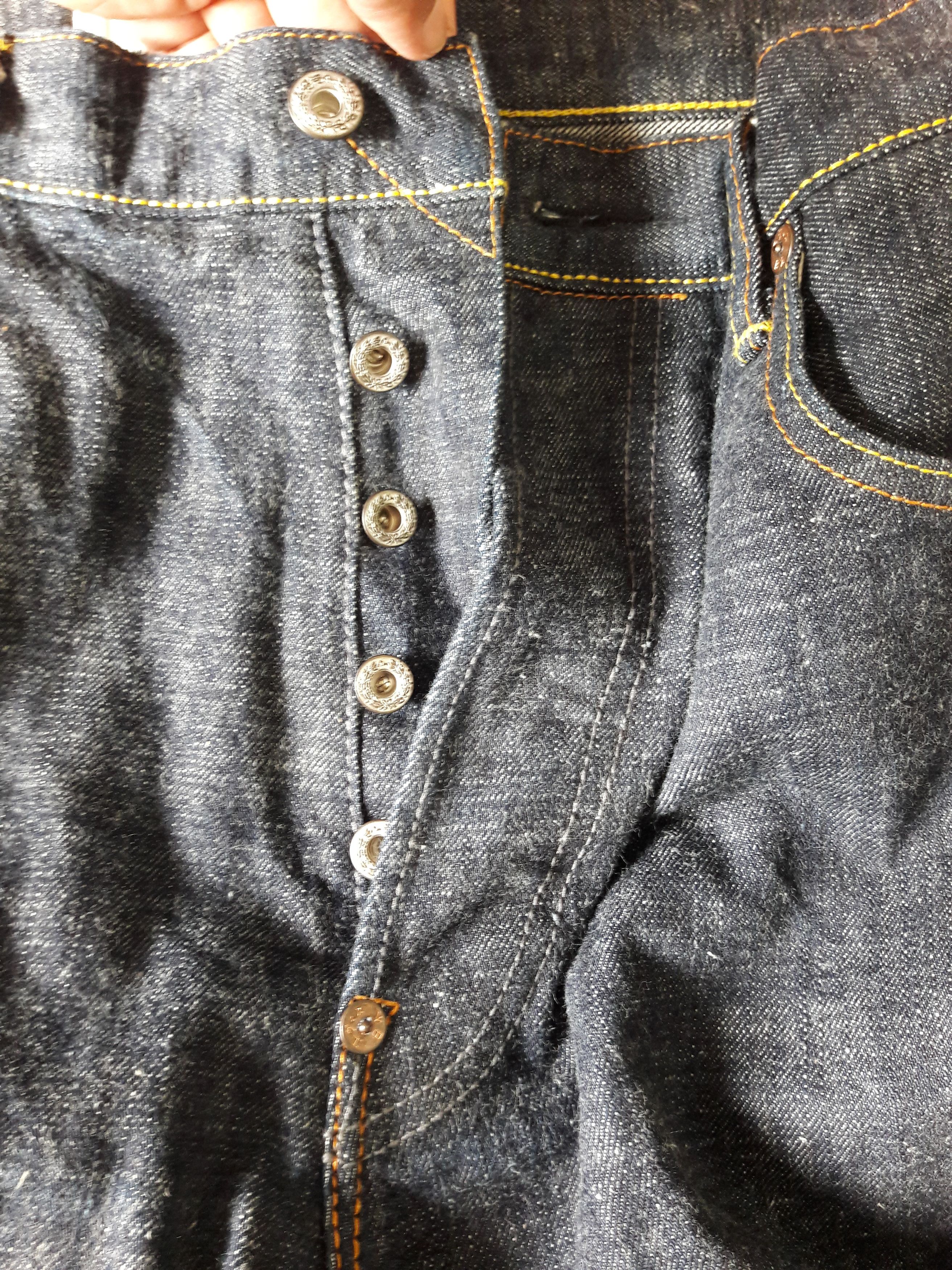 Evisu Evisu Daicock smile pocket Lot0070 X Calvin Leong by Yamane Size US 34 / EU 50 - 14 Thumbnail