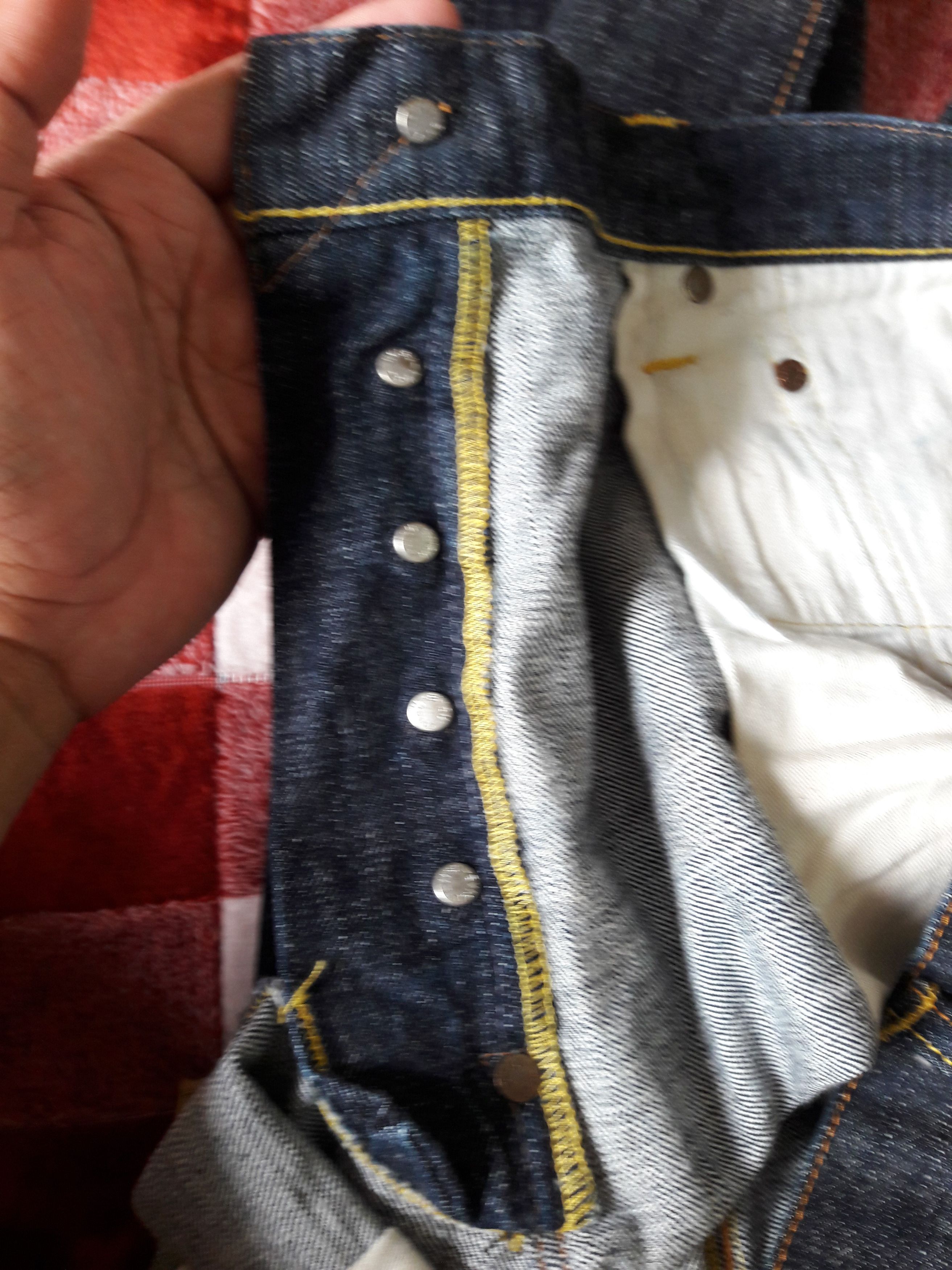 Evisu Evisu Daicock smile pocket Lot0070 X Calvin Leong by Yamane Size US 34 / EU 50 - 16 Thumbnail