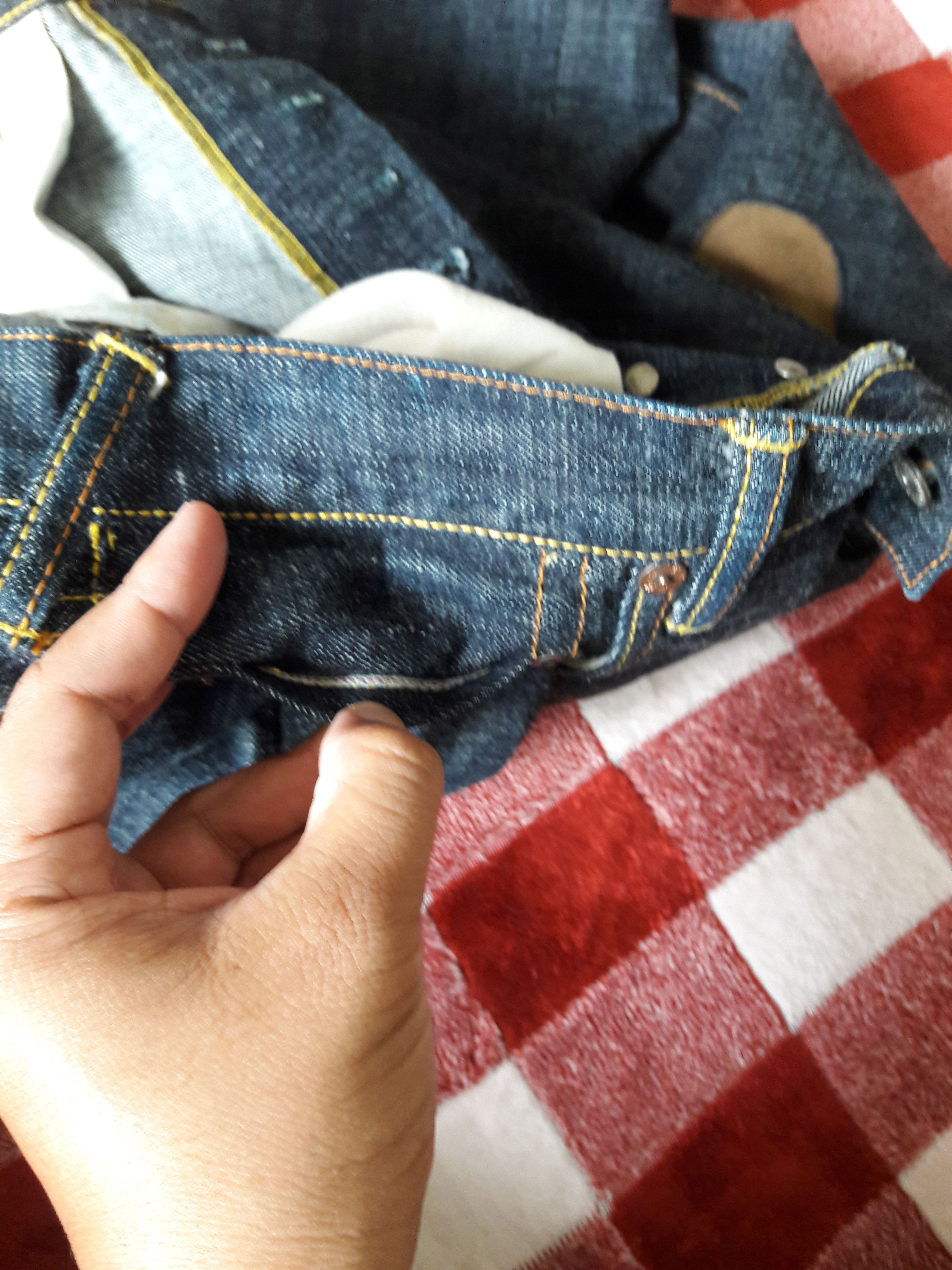 Evisu Evisu Daicock smile pocket Lot0070 X Calvin Leong by Yamane Size US 34 / EU 50 - 18 Thumbnail