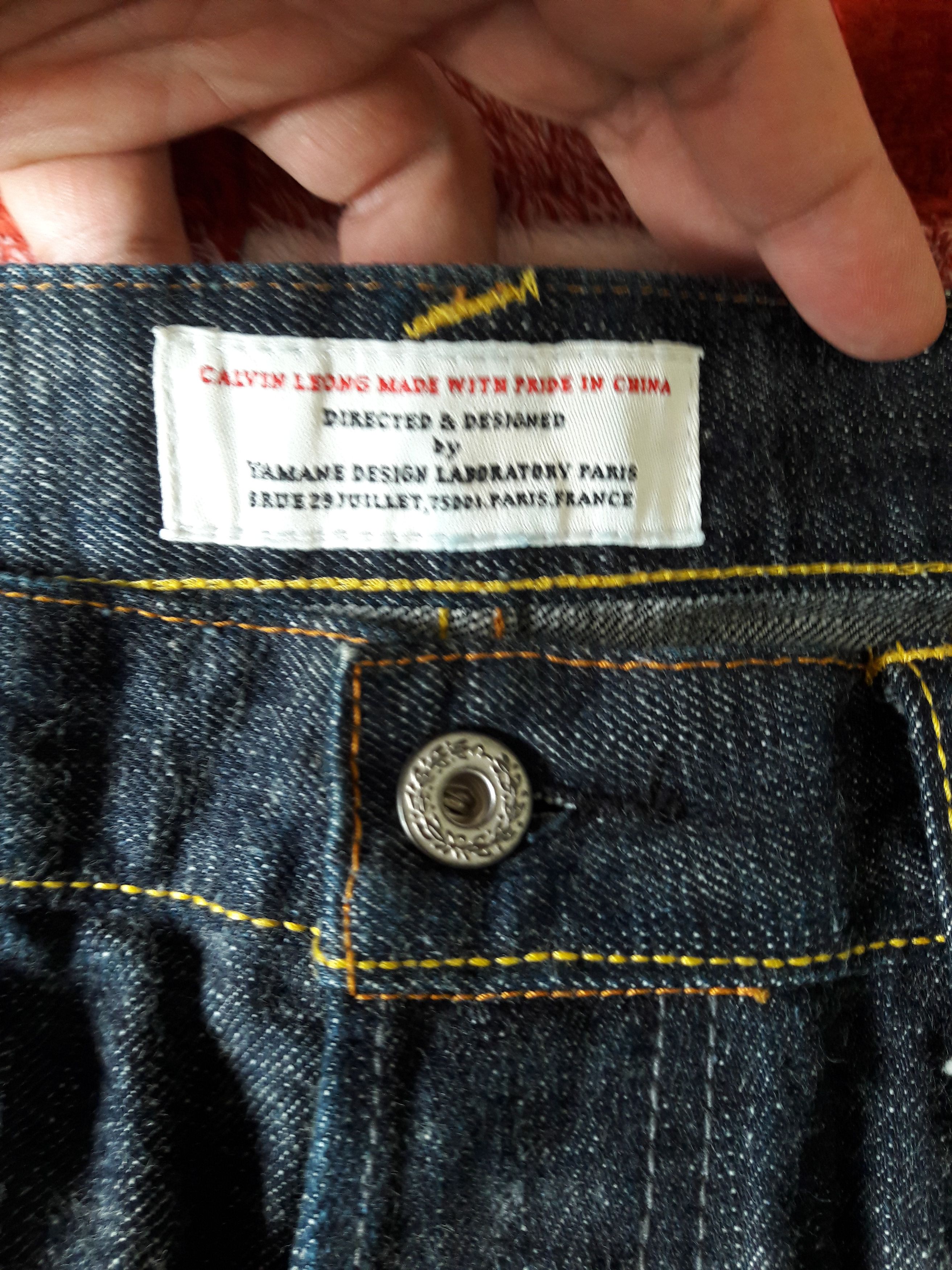Evisu Evisu Daicock smile pocket Lot0070 X Calvin Leong by Yamane Size US 34 / EU 50 - 13 Thumbnail