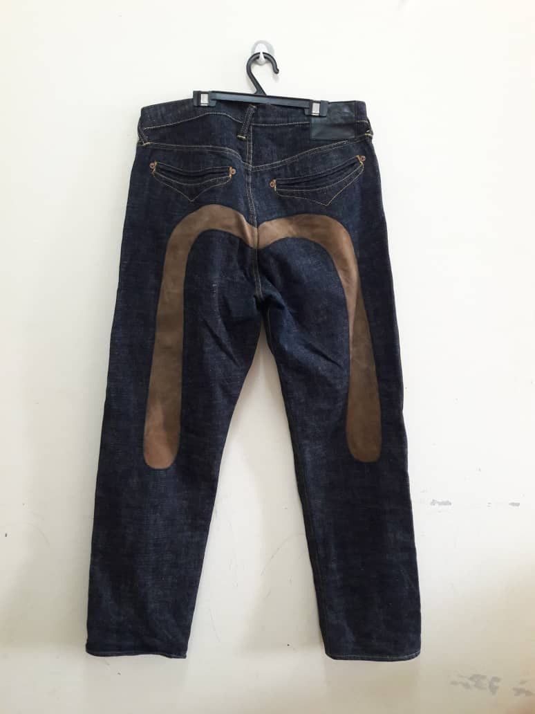 Evisu Evisu Daicock smile pocket Lot0070 X Calvin Leong by Yamane Size US 34 / EU 50 - 1 Thumbnail