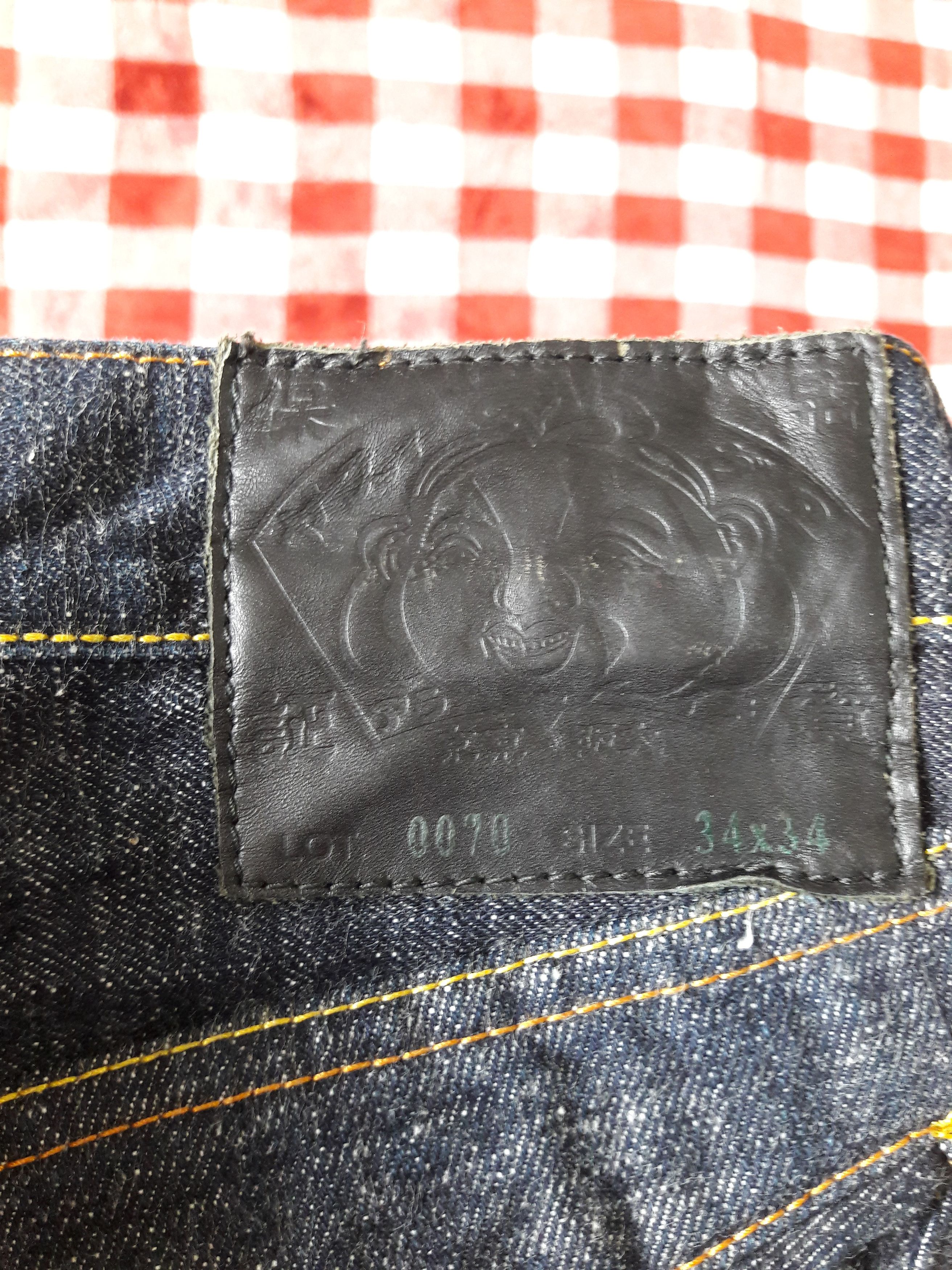 Evisu Evisu Daicock smile pocket Lot0070 X Calvin Leong by Yamane Size US 34 / EU 50 - 10 Thumbnail