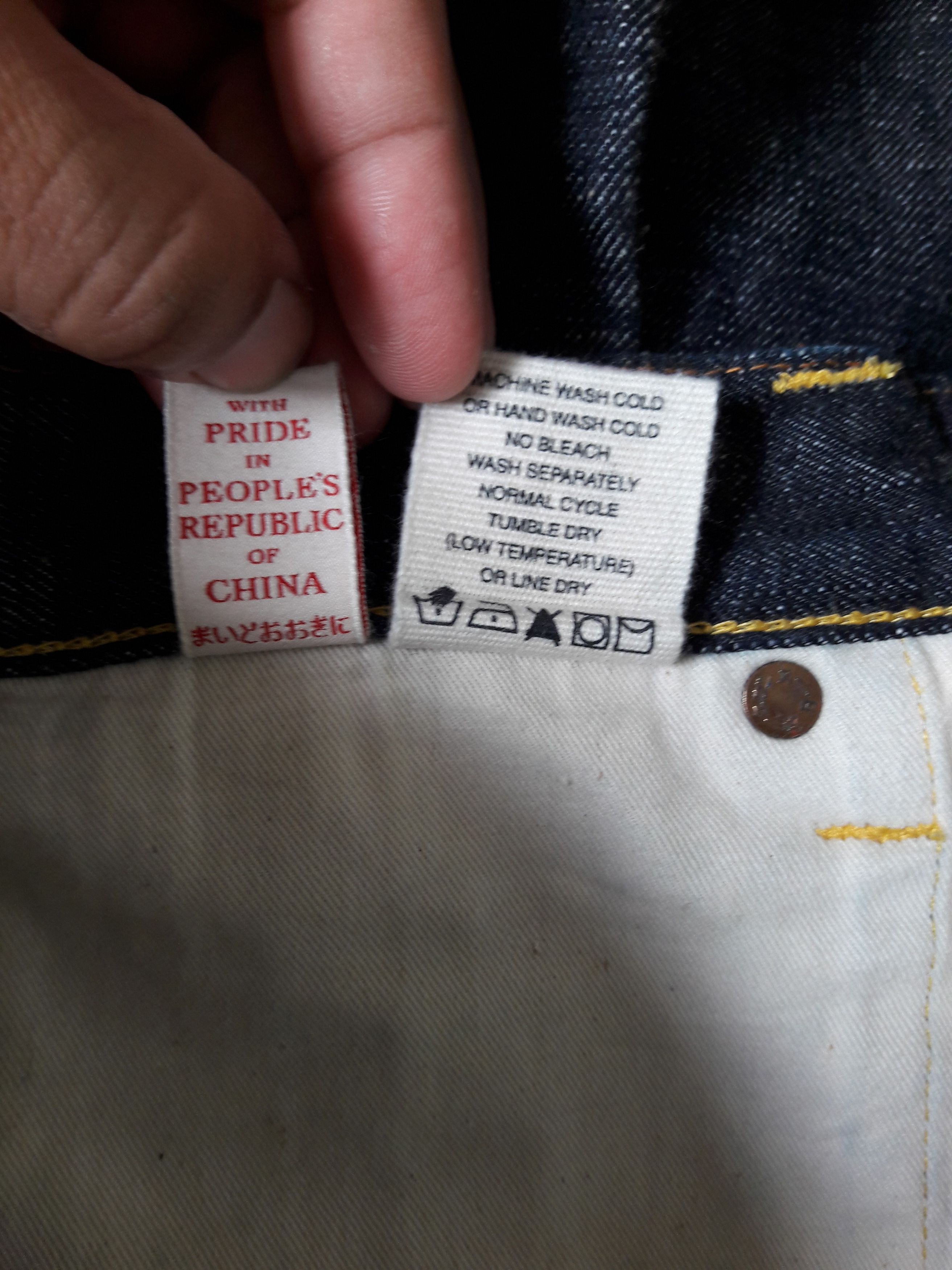 Evisu Evisu Daicock smile pocket Lot0070 X Calvin Leong by Yamane Size US 34 / EU 50 - 7 Thumbnail