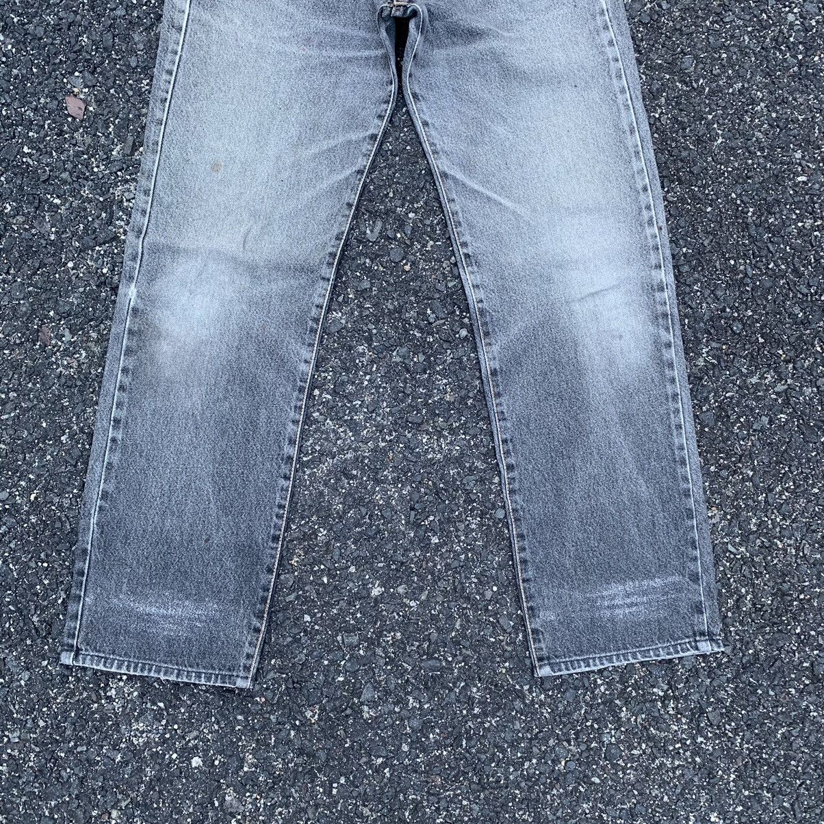 Edition Japan Vintage WAREHOUSE Jeans Black Wash Faded Denim Pants W27 Size US 27 - 3 Thumbnail