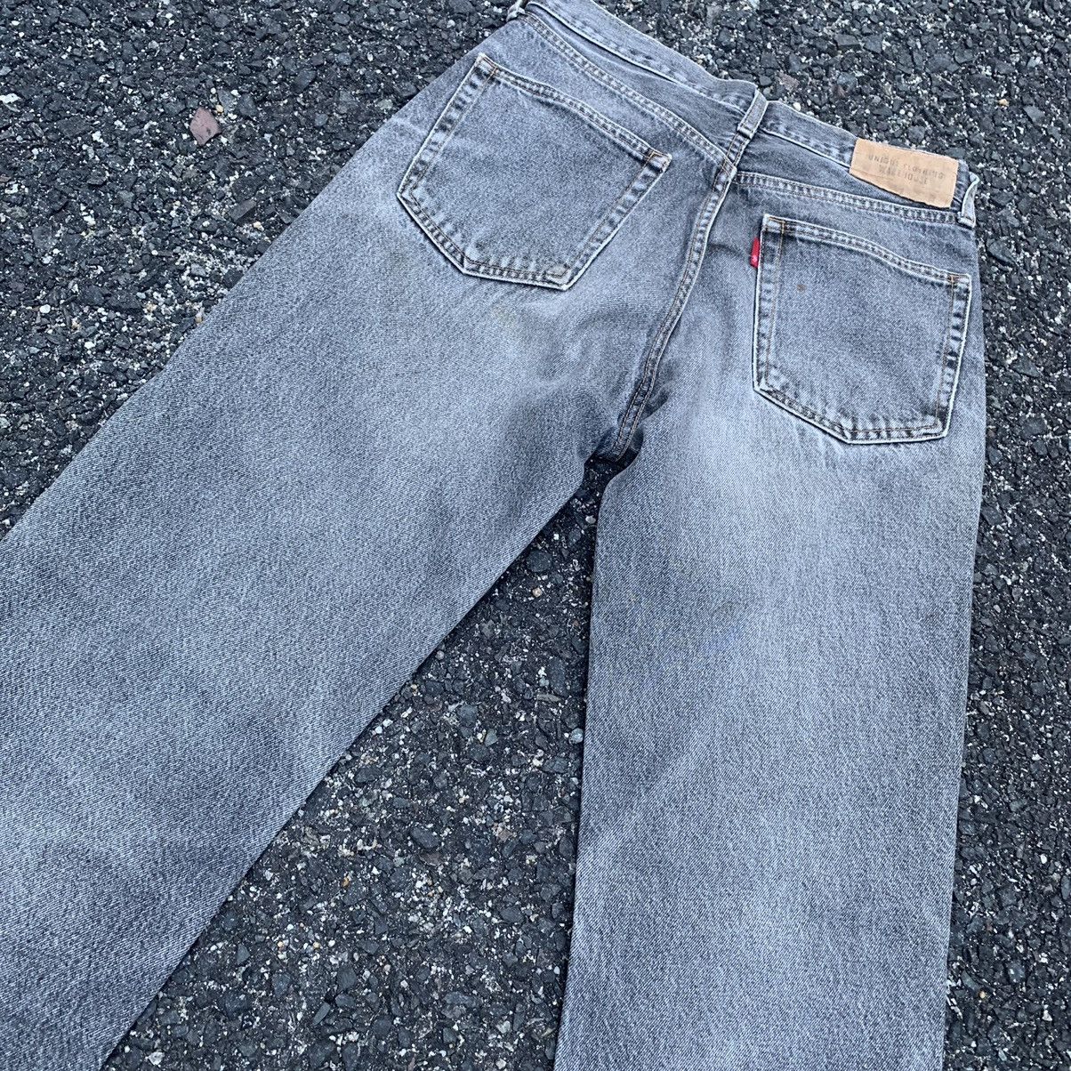 Edition Japan Vintage WAREHOUSE Jeans Black Wash Faded Denim Pants W27 Size US 27 - 11 Thumbnail
