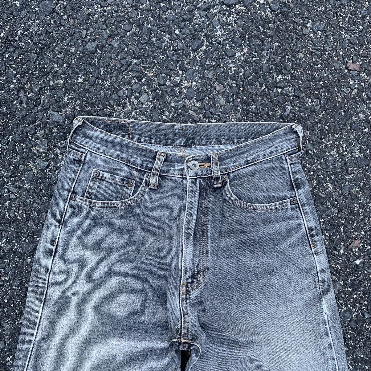 Edition Japan Vintage WAREHOUSE Jeans Black Wash Faded Denim Pants W27 Size US 27 - 2 Thumbnail