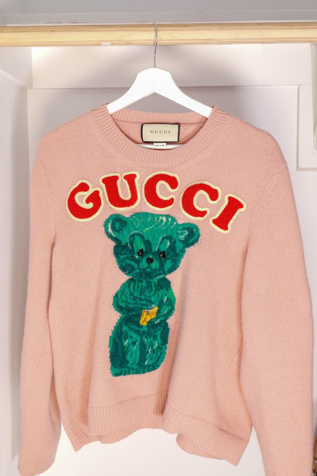 Gucci Gucci teddy bear sweater Grailed